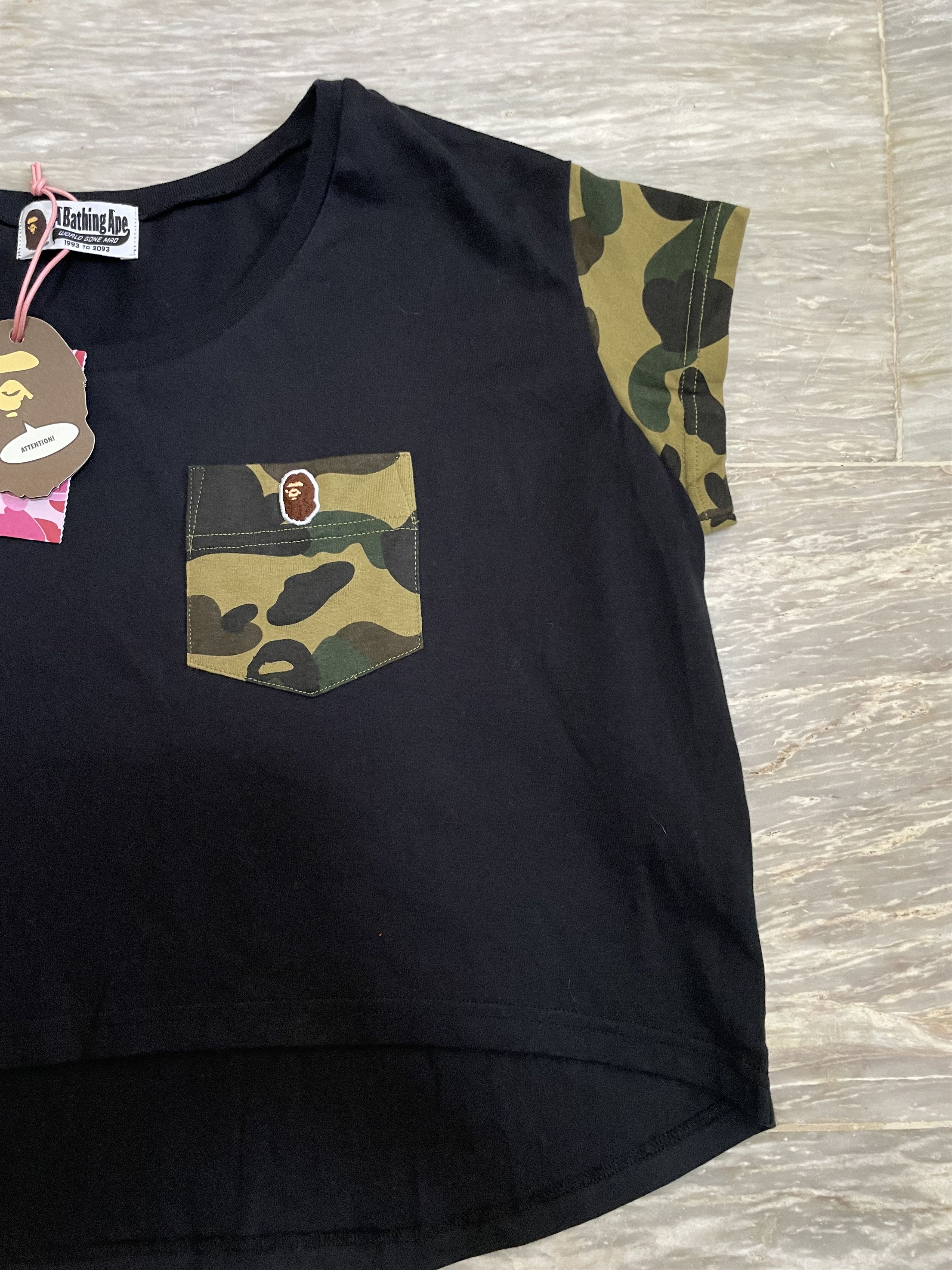 Bape BNWT Bape Pocket Crop Top Size ONE SIZE - 3 Thumbnail