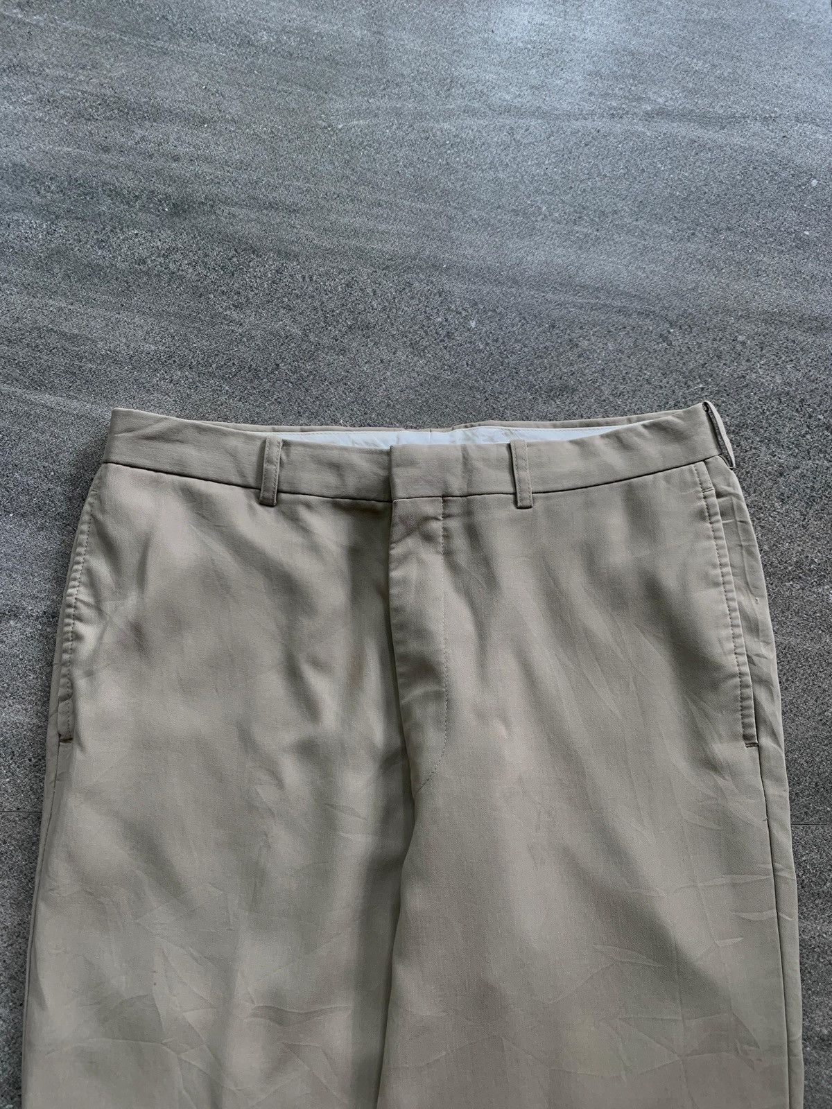 Yohji Yamamoto FREE TAX! AAR Wool Straight Trousers Size US 30 / EU 46 - 3 Thumbnail