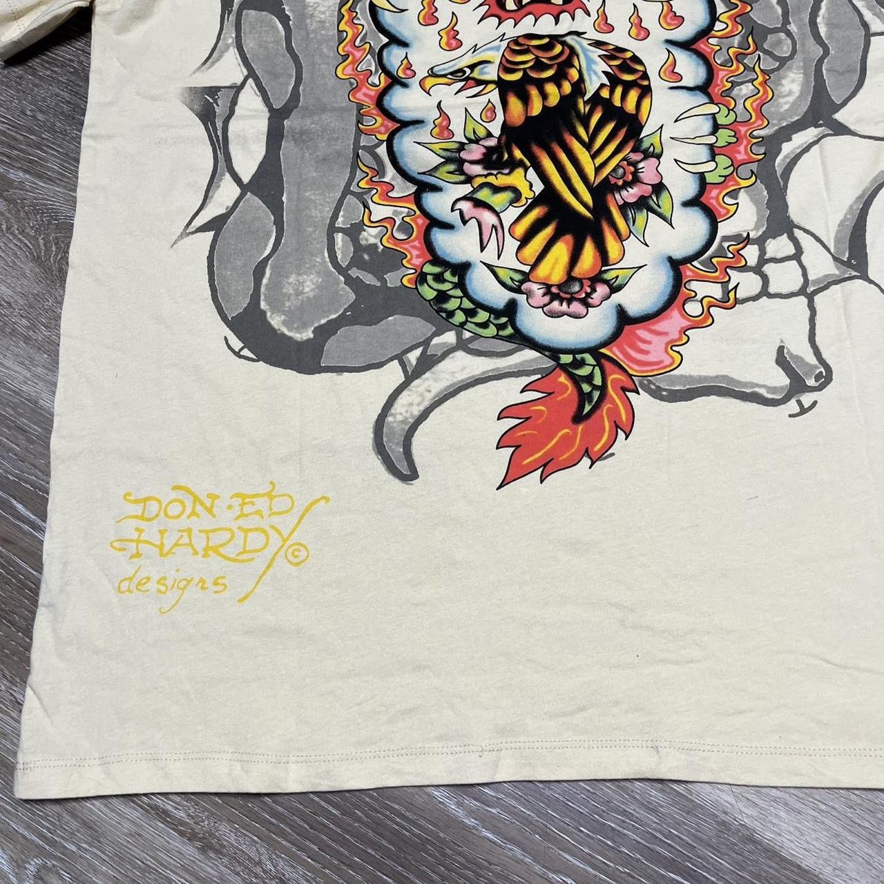 Ed Hardy × Vintage y2k ed hardy exploding skull tee Size US XXL / EU 58 / 5 - 5 Thumbnail