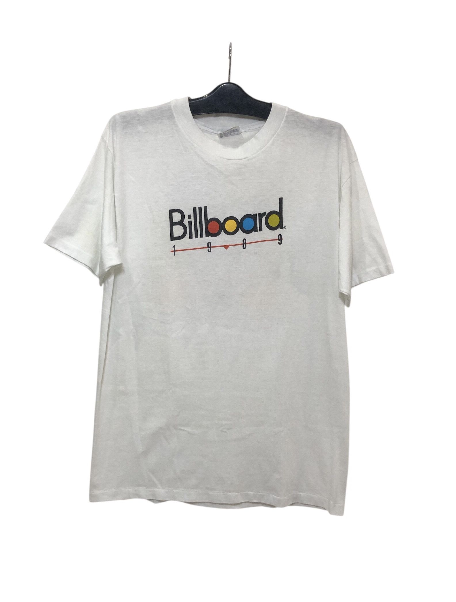 Hanes × Vintage Vintage Rare Billboard 1989 Made In Usa Tee Size US L / EU 52-54 / 3 - 2 Thumbnail