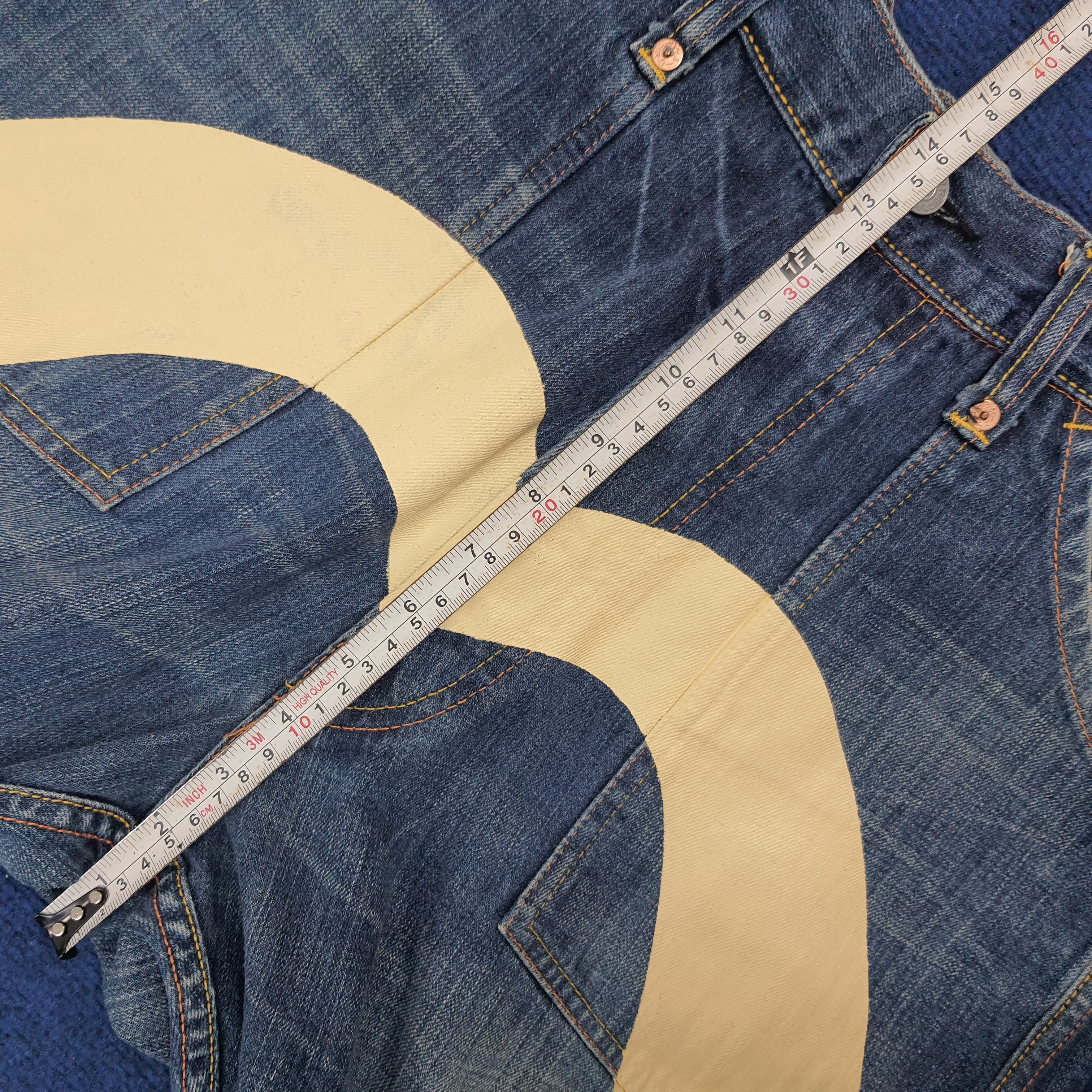 Evisu × Japanese Brand × Vintage Vintage Evisu Cargo Style Custom Daicock Japan Brand Jeans Size US 31 - 12 Thumbnail
