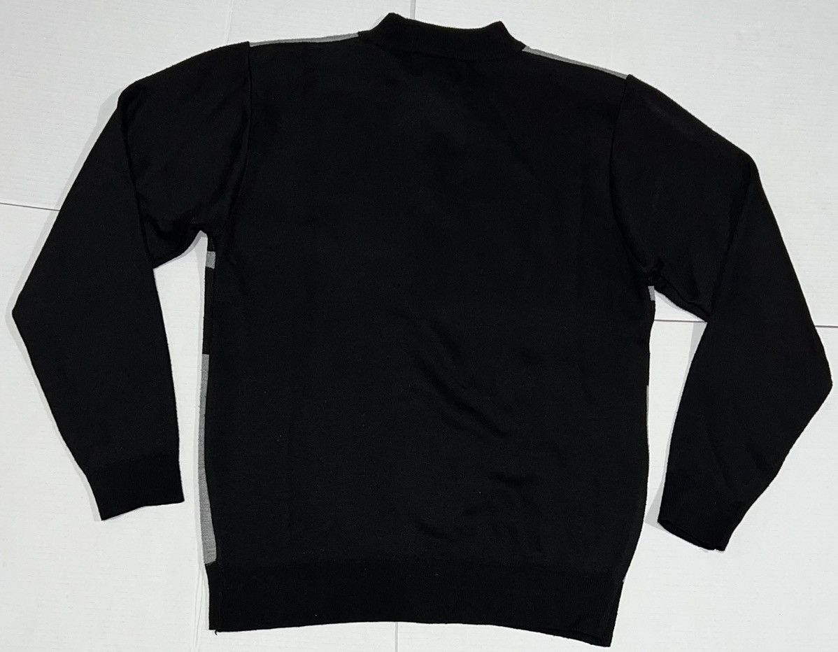 Other Vintage Cambridge Classics Black Grey Knit Sweater 1/4 Zip Size US XL / EU 56 / 4 - 2 Thumbnail