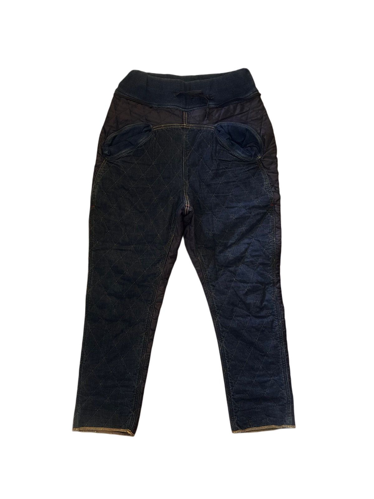 Kapital KAPITAL Denim x Waffle Quilting SAROUEL NOUVELLE Pants Size US 28 / EU 44 - 2 Thumbnail