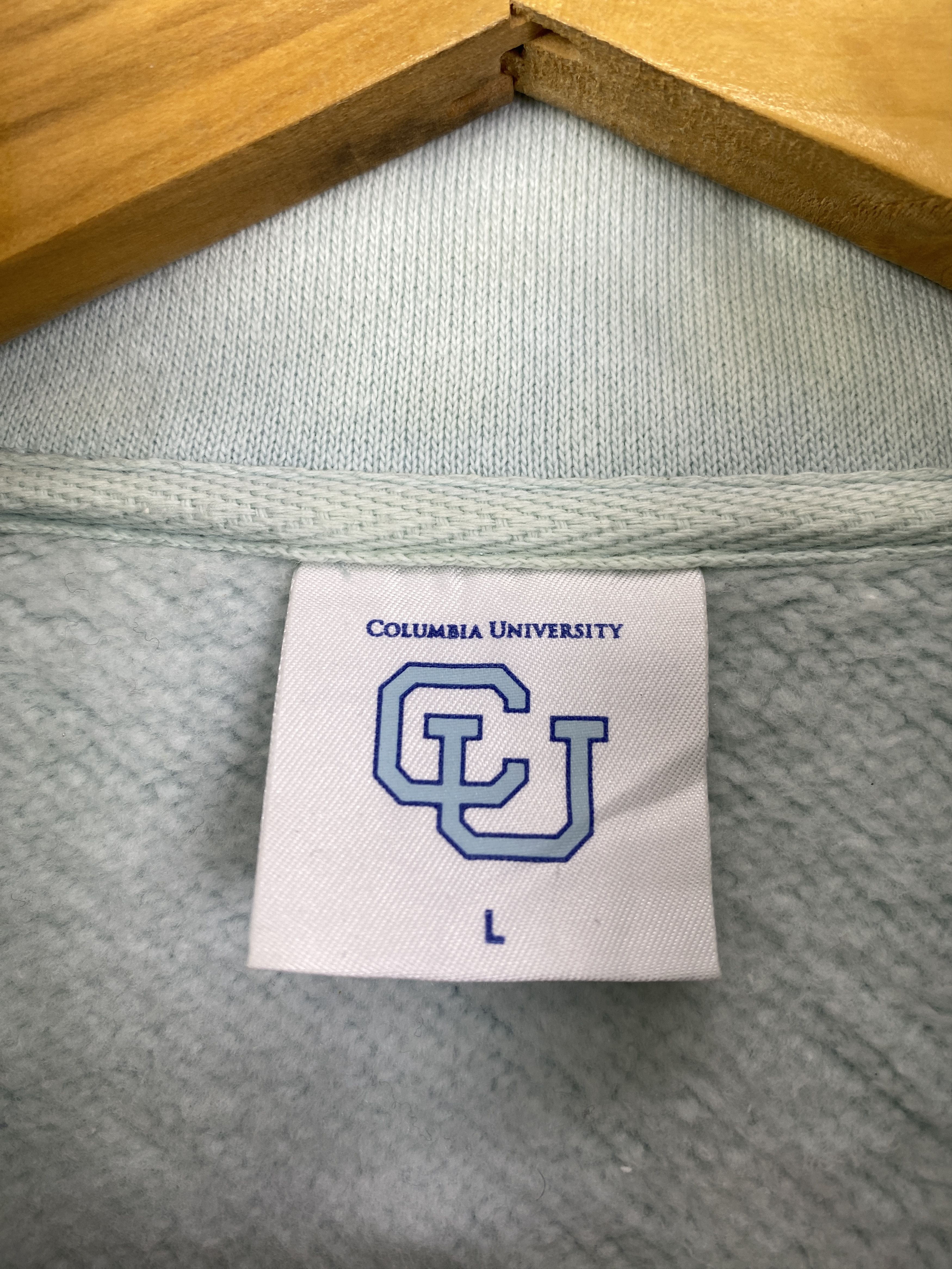 GU Vintage Columbia University Half Zipper SH0206 Size US L / EU 52-54 / 3 - 5 Thumbnail