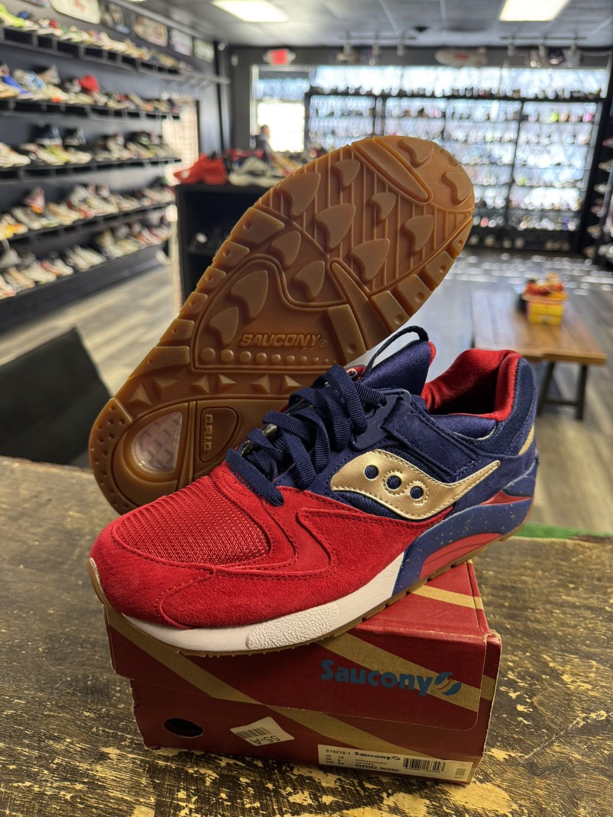 Saucony Sparring Saucony Grid 9000 Size US 10 / EU 43 - 5 Thumbnail