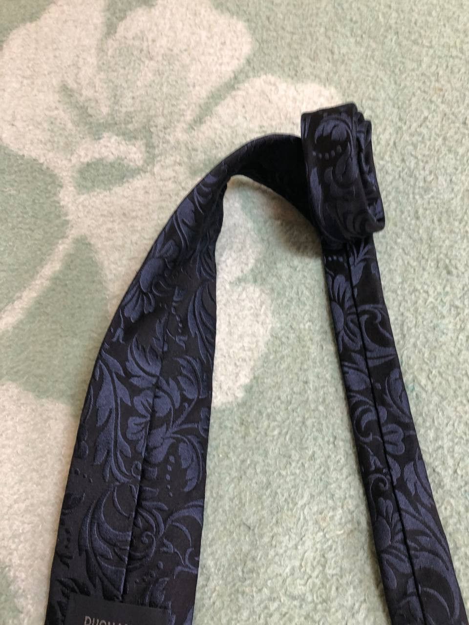 Duchamp London DUCHAMP London Flower Print Luxury Silk Tie Made In Engl Size ONE SIZE - 8 Thumbnail