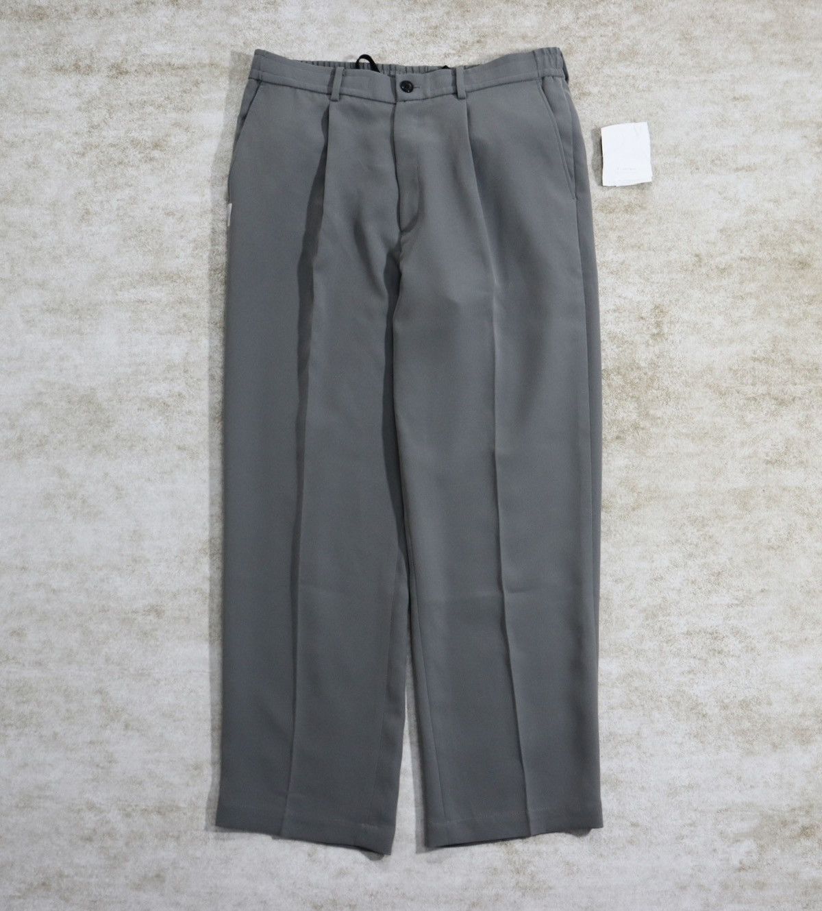 N.Hoolywood N.Hoolywood 24 Wide Tapered Easy Slacks Size US 36 / EU 52 - 2 Thumbnail