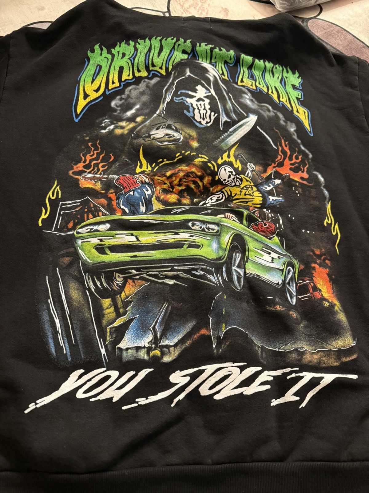 Warren Lotas Warren lotas drive it like you stole it hoodie HELLCAT SRT Size US XL / EU 56 / 4 - 8 Thumbnail