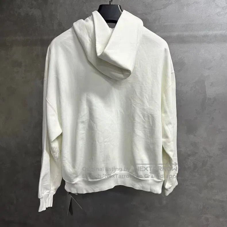 Balenciaga Balenciaga White Logo Zip Hoodie. Size US S / EU 44-46 / 1 - 2 Thumbnail