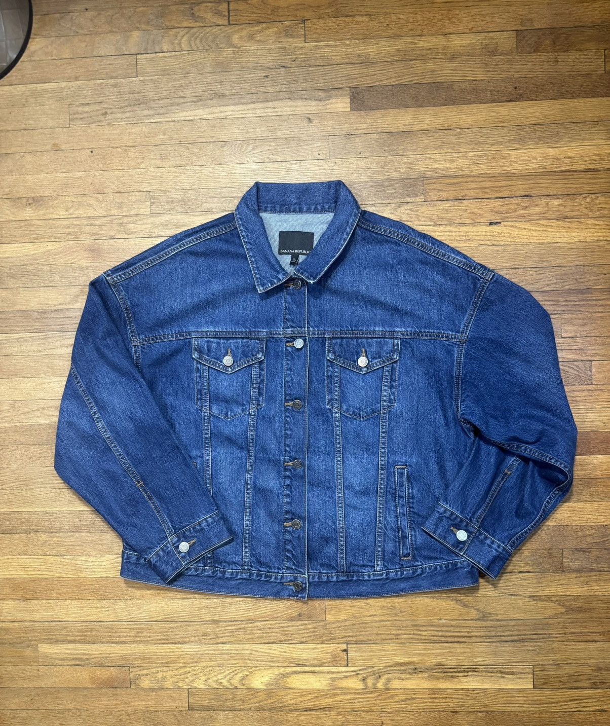 Banana Republic Banana Republic Denim Jacket Size XL / US 12-14 / IT 48-50 - 1 Thumbnail