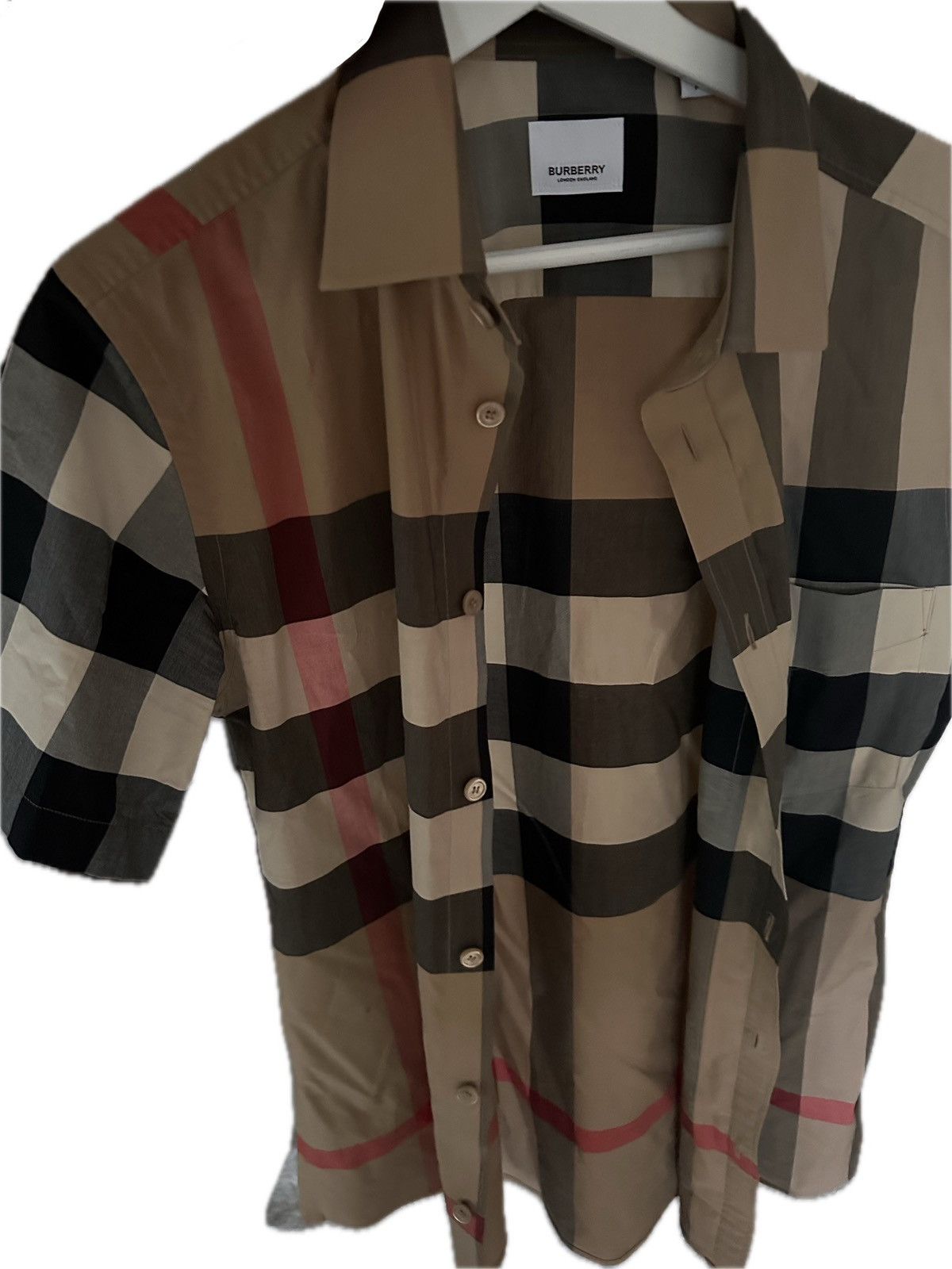Burberry Burberry Nova Check Short Sleeves Shirt Size US S / EU 44-46 / 1 - 3 Thumbnail