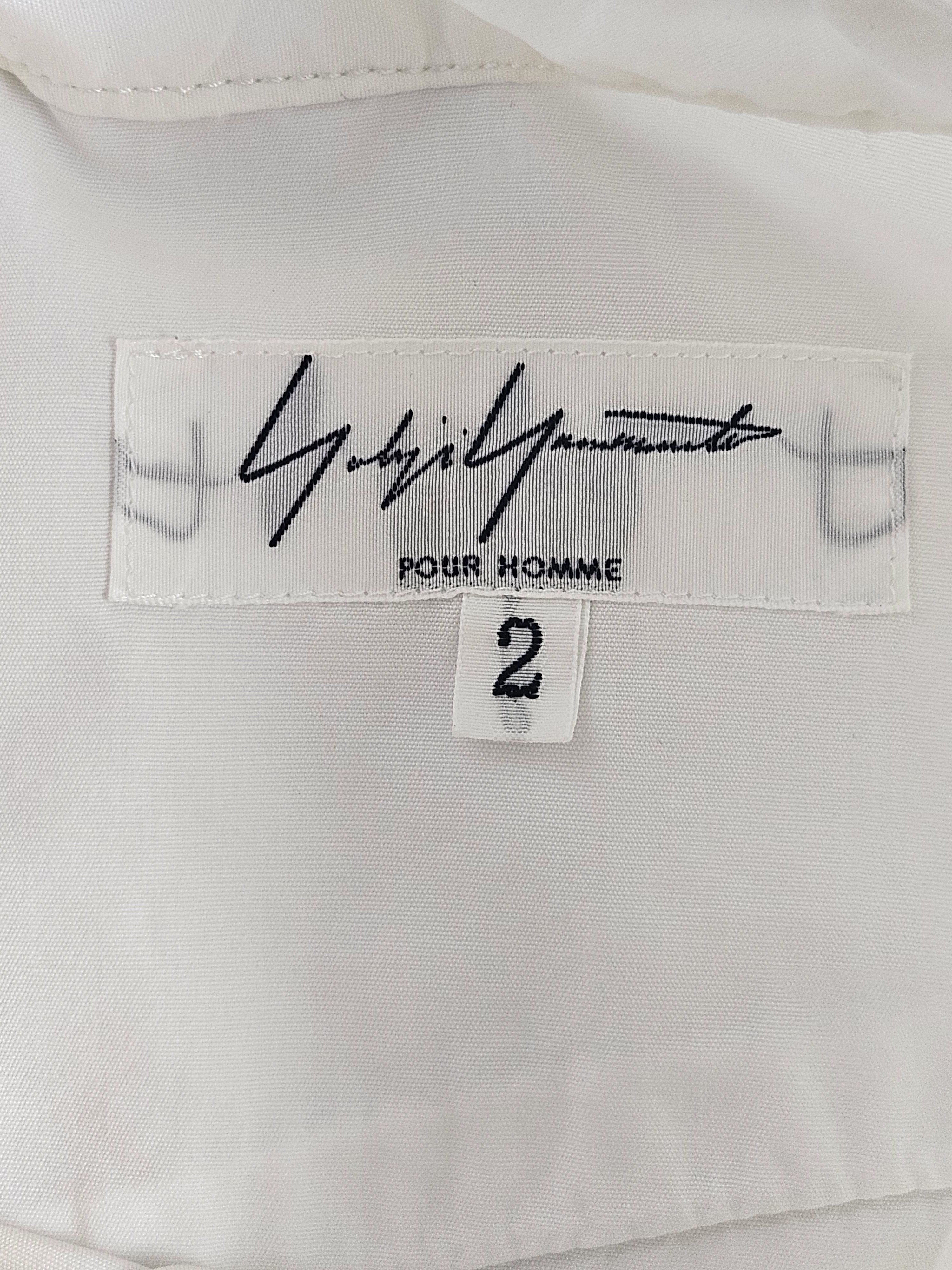 Yohji Yamamoto Yohji Yamamoto Pour Homme Long Buttons Up Men Over Shirt Size US M / EU 48-50 / 2 - 4 Thumbnail
