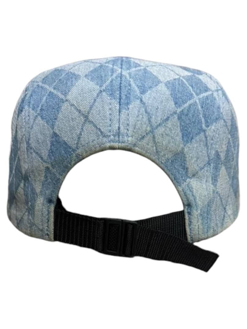 Supreme Supreme Denim Argyle Camp Cap Size ONE SIZE - 3 Thumbnail