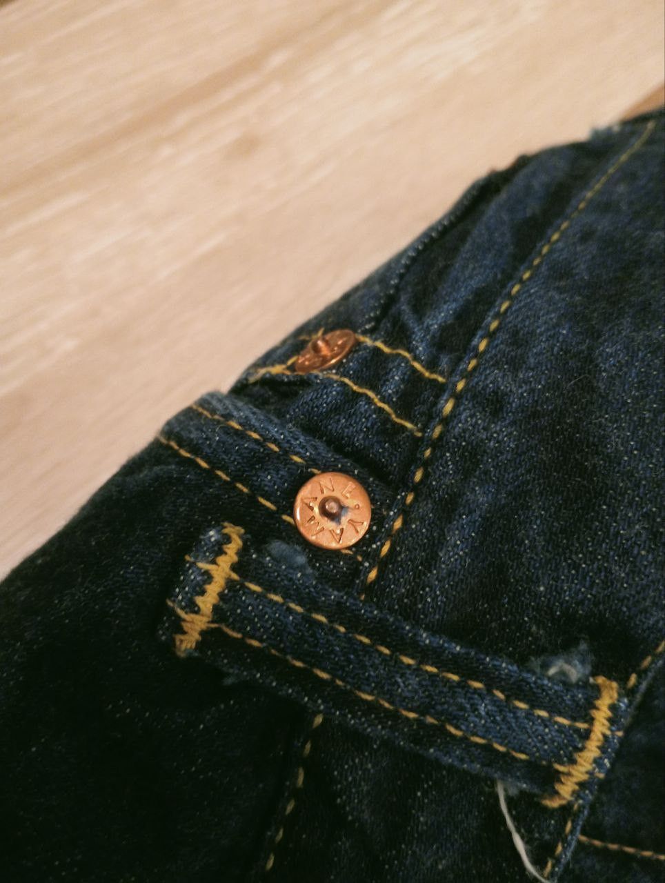 Evisu EVISU DONNA SELVEDGE JEANS - SIZE 28 Size 28" / US 6 / IT 42 - 8 Thumbnail