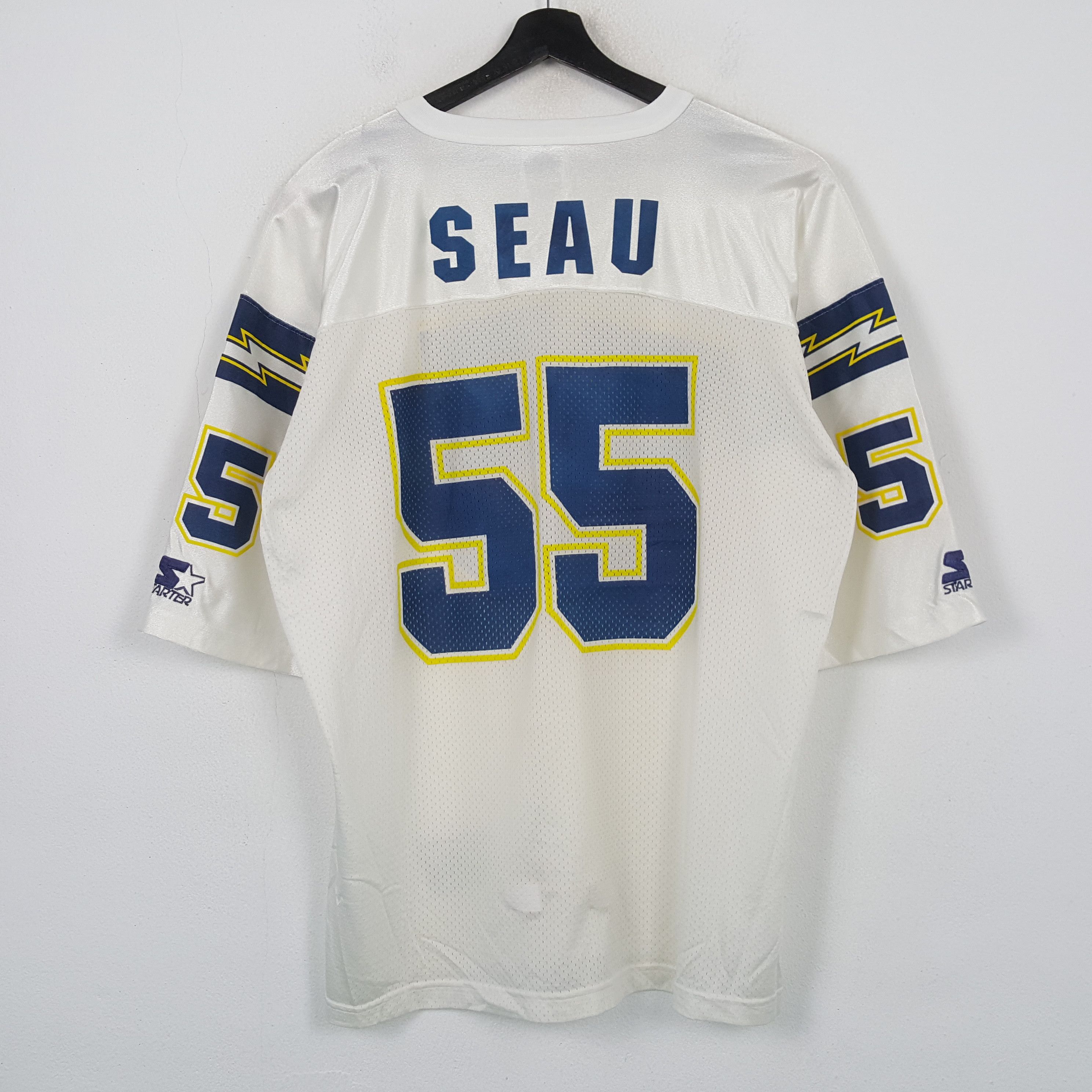 NFL Junior Seau American Football Player NFL Jersey RR26 Size US XXL / EU 58 / 5 - 1 Thumbnail