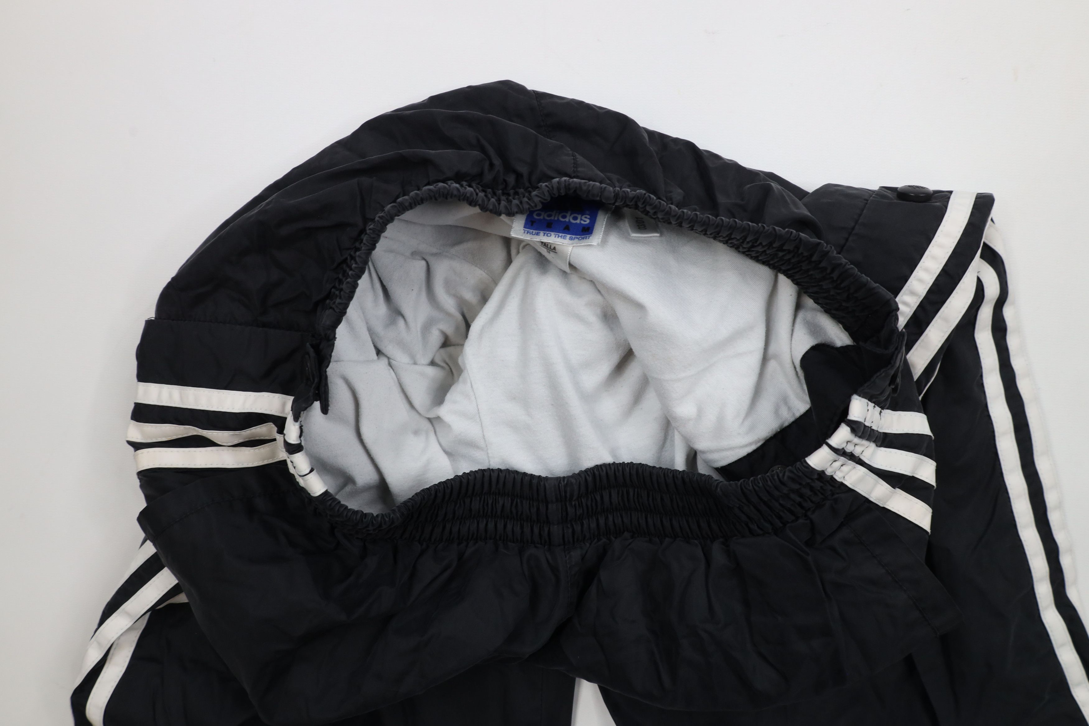 Adidas × Vintage Vintage Y2K 2001 Adidas Lined Tearaway Windbreaker Pants Size US 34 / EU 50 - 10 Thumbnail