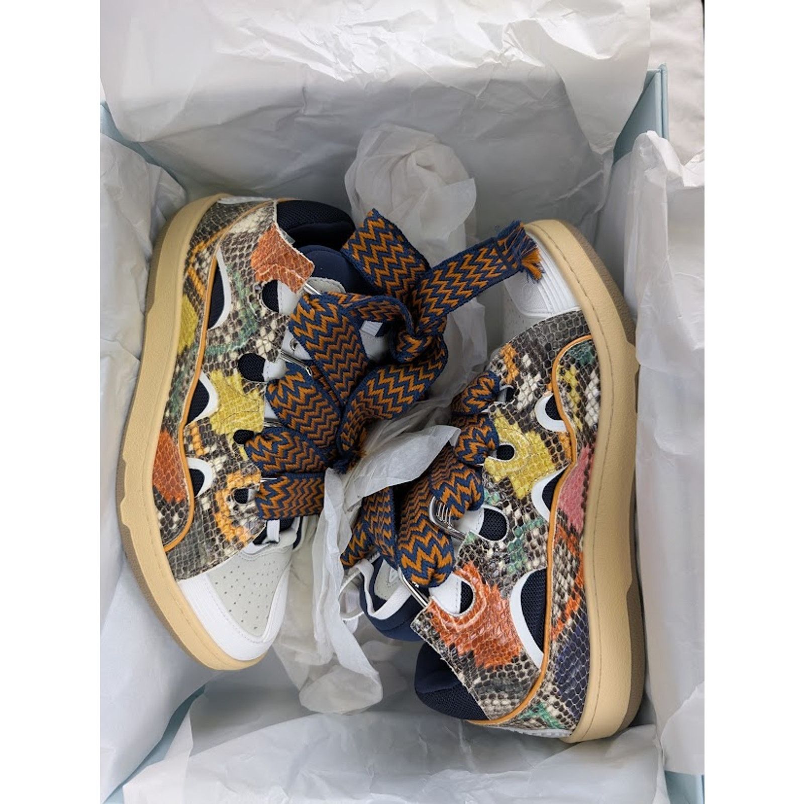 Lanvin o1rshd1 Curb Sneakers in Multicolor Size US 13 / EU 46 - 11 Thumbnail