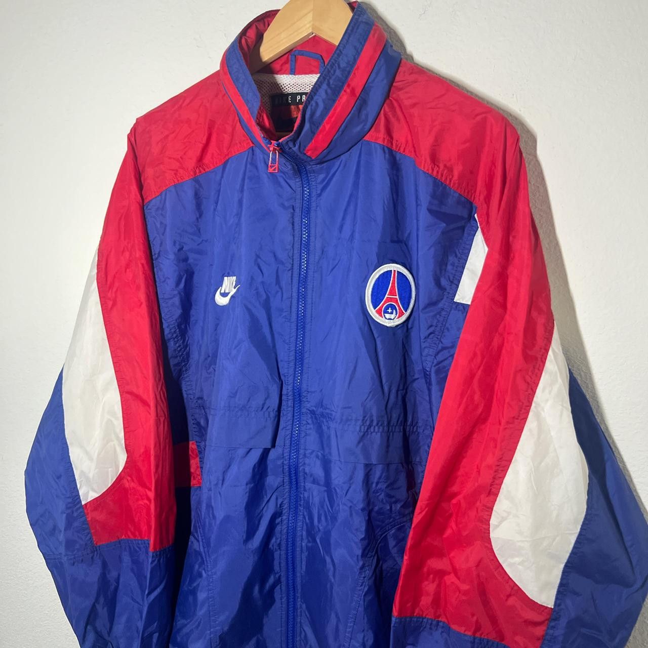 Nike PSG 1996-1997 Nike Training Windbreaker Jacket Size US XL / EU 56 / 4 - 1 Thumbnail