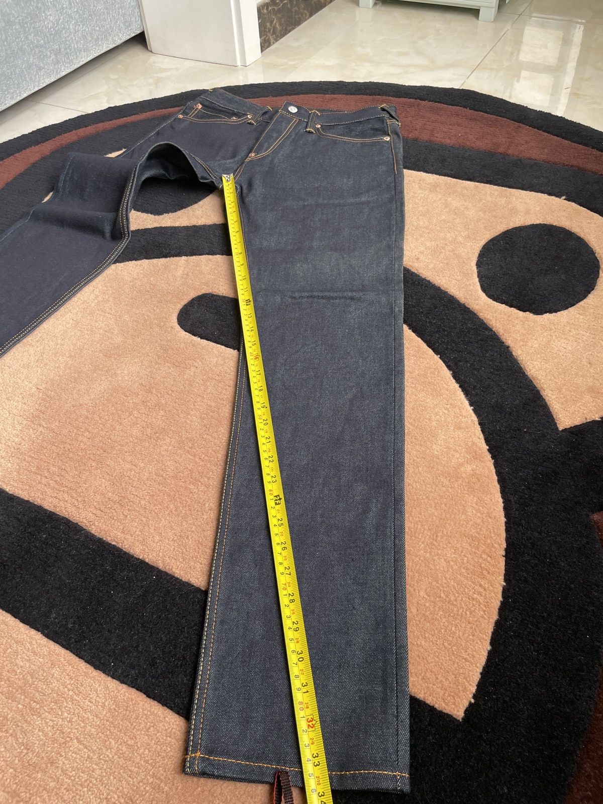 Evisu × Vintage Evisu golden daicock style denim jeans size:29x34 Size US 29 - 14 Thumbnail
