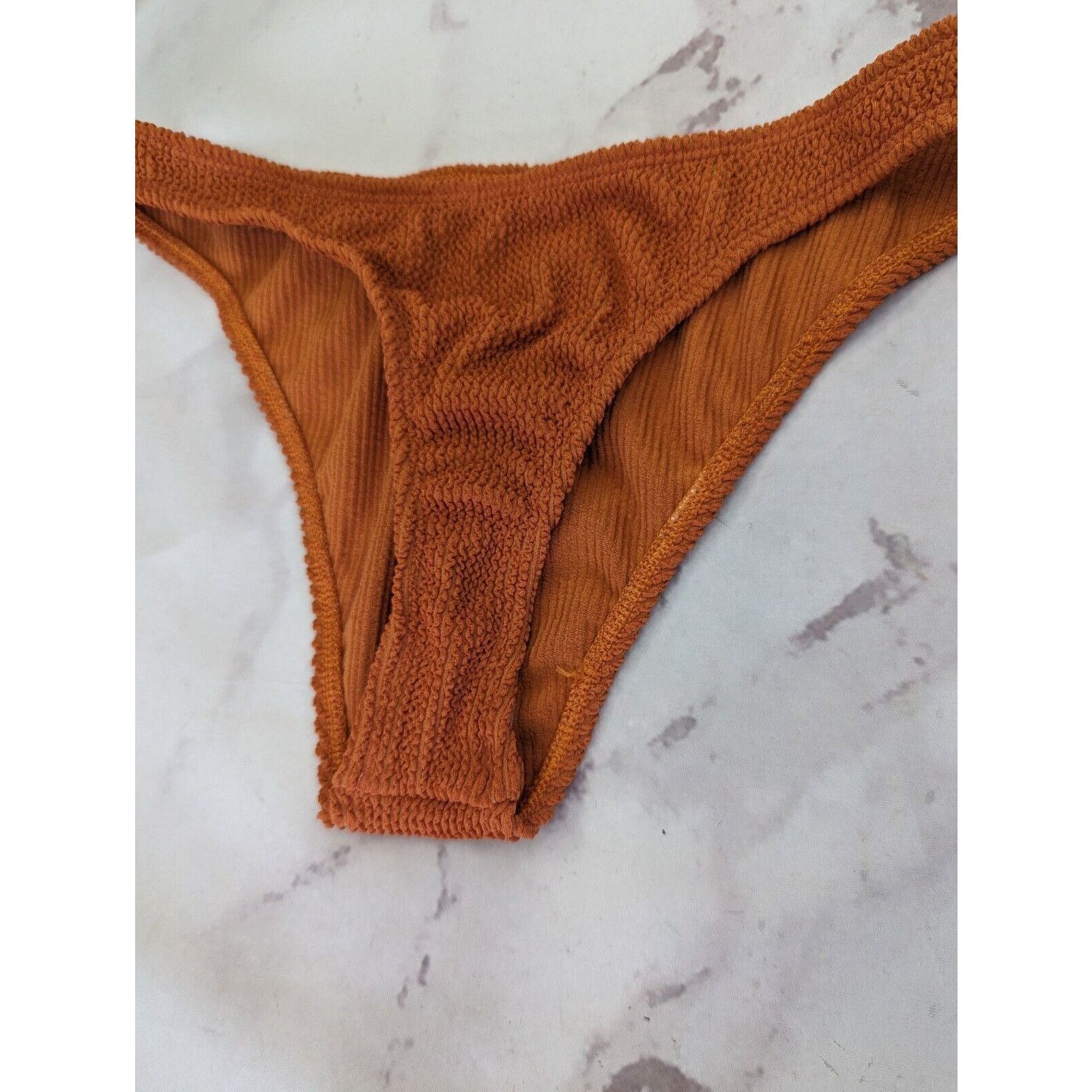 Good American Good American Swim Bottom Women S M Orange Cheeky Bikini Size S / US 4 / IT 40 - 8 Thumbnail