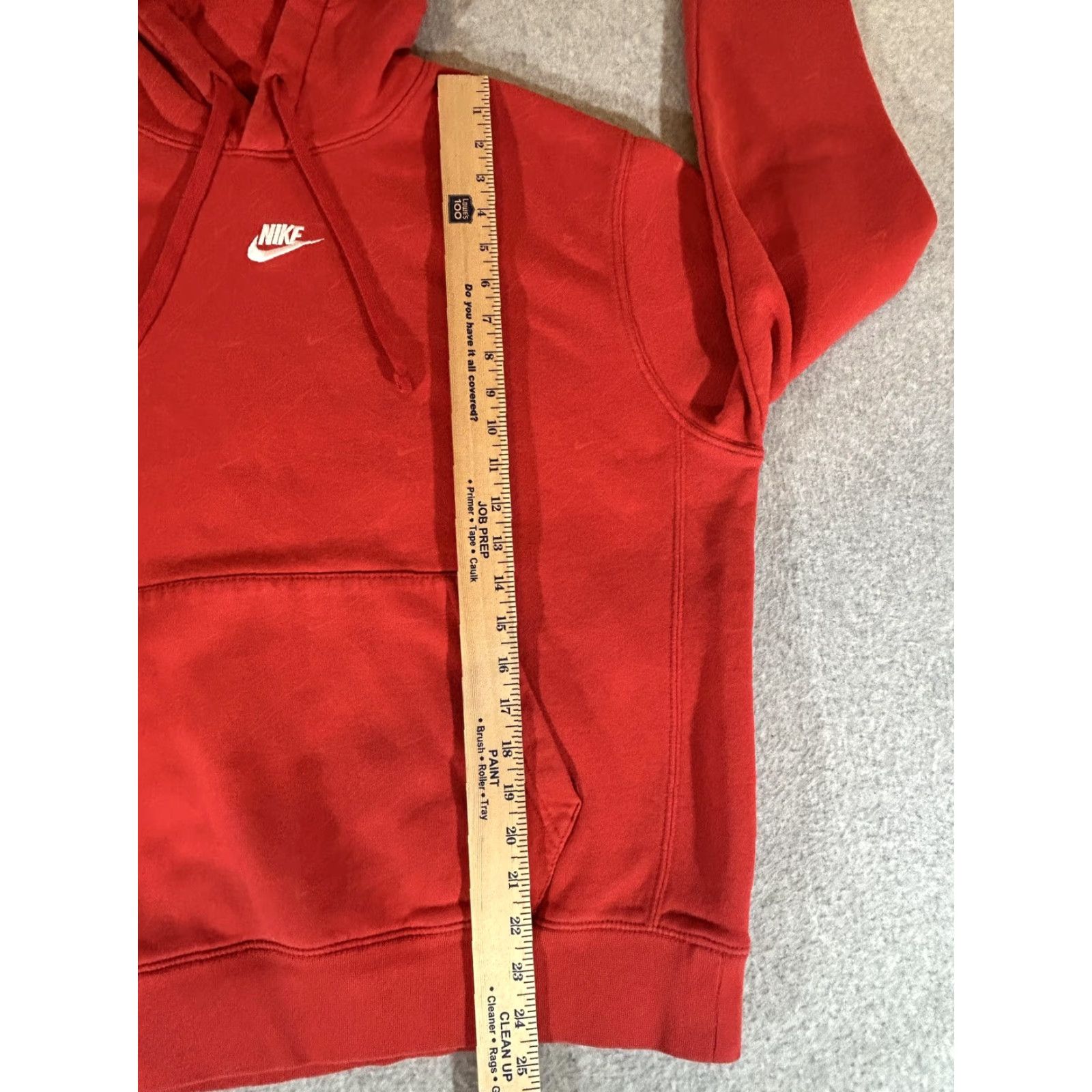 Nike Nike Hoodie Mens M Red Swoosh Allover AOP Print Pullover Fleece Sweatshirt Size US M / EU 48-50 / 2 - 7 Thumbnail