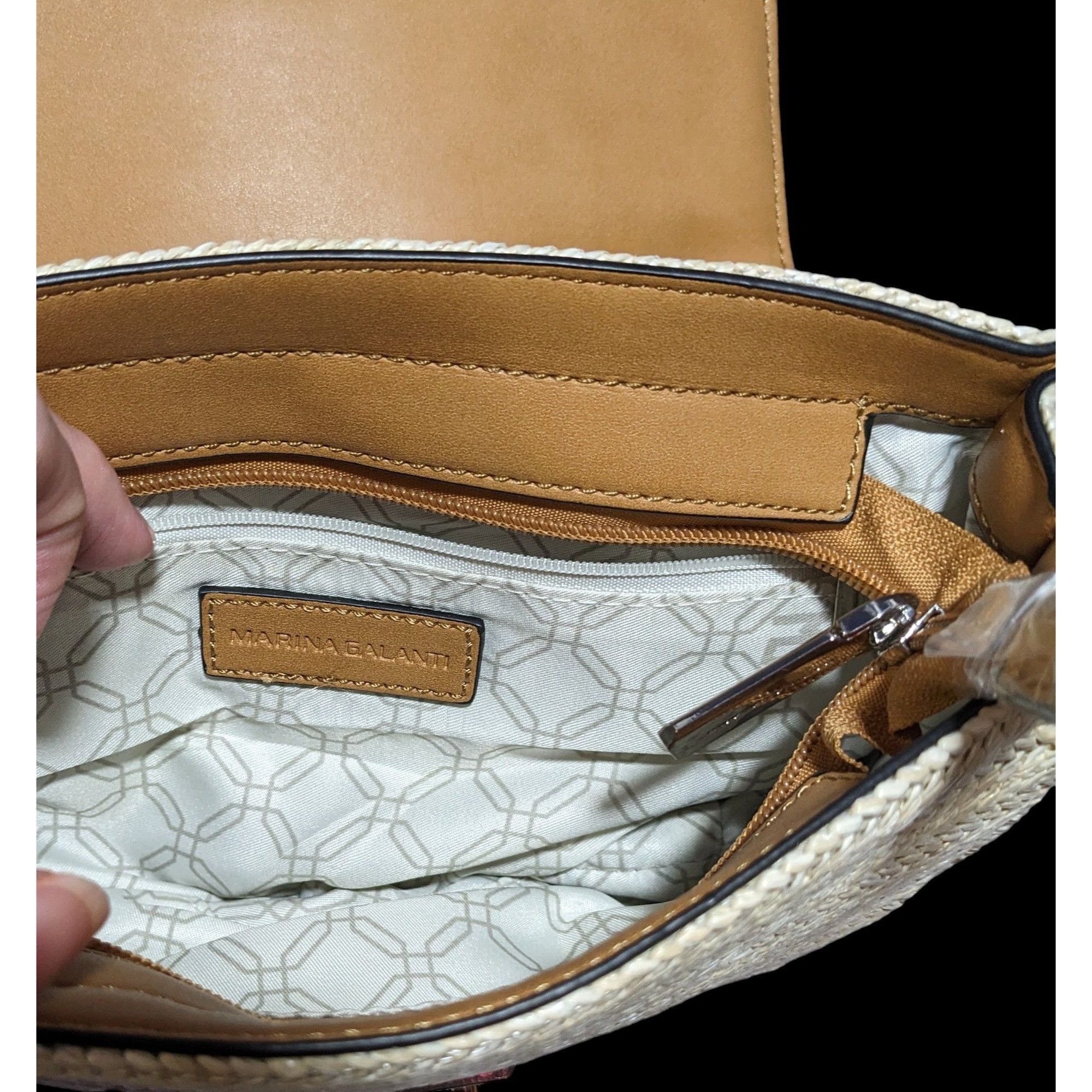 Other Marina Galanti Woven Floral Retro Themed Purse Size ONE SIZE - 6 Thumbnail