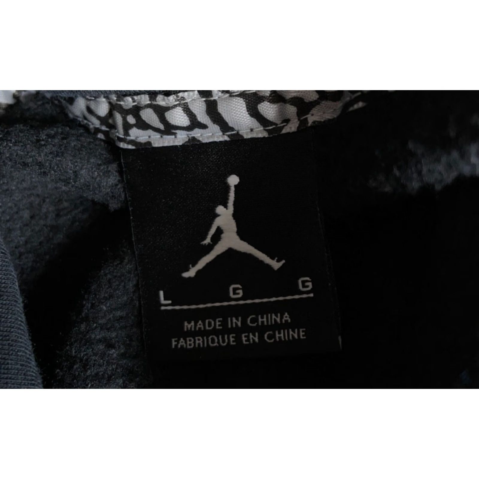 Jordan Brand Jordan Carmelo Anthony Hoodie Sweatshirt Adult Large Black Raglan Hooded Pullover Graphic Print Men’s Size US L / EU 52-54 / 3 - 3 Thumbnail