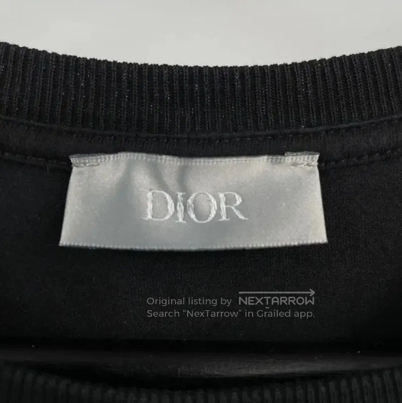 Dior Dior Black Cotton Short Sleeve T-Shirt . Size US L / EU 52-54 / 3 - 3 Thumbnail