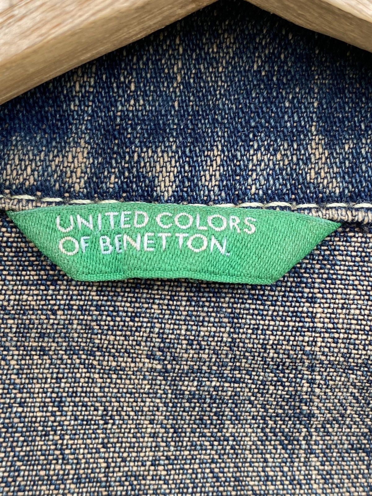 United Colors Of Benetton United Colors of Benetton Denim Jacket Size S / US 4 / IT 40 - 12 Thumbnail
