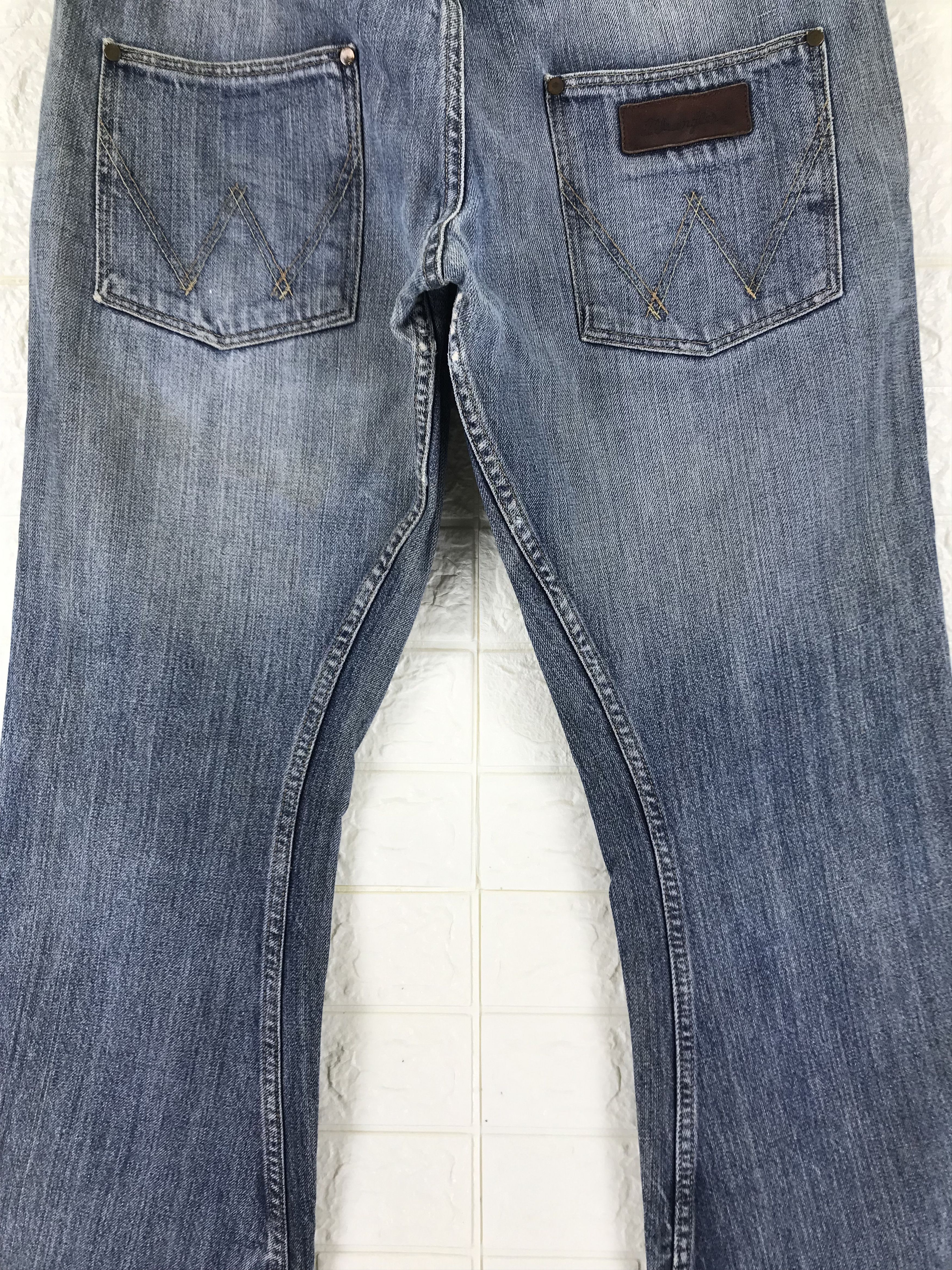 Wrangler Vintage Wrangler Fly Buttons Flare Jeans Size US 35 - 7 Thumbnail