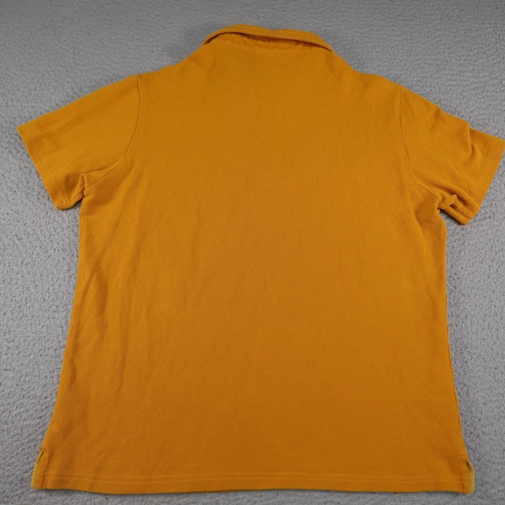 Vintage Spier & Mackay Polo Shirt Mens L Yellow Cotton Knit Solid Short Sleeve Casual Preppy Shirt Size US L / EU 52-54 / 3 - 2 Thumbnail