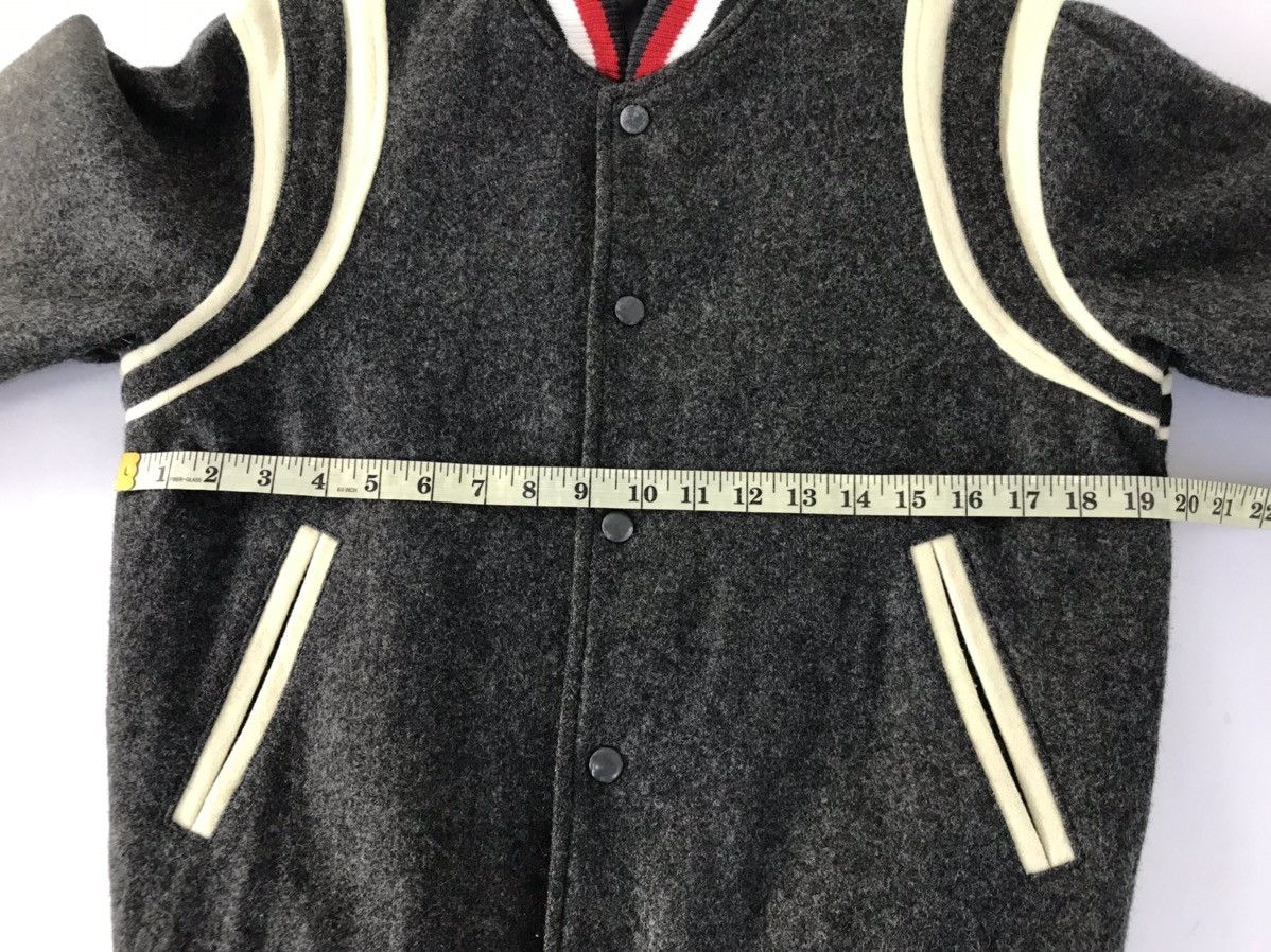 Japanese Brand × Vintage Vintage japanese Brand Varsity Jacket Snap Button Up Size US M / EU 48-50 / 2 - 12 Thumbnail