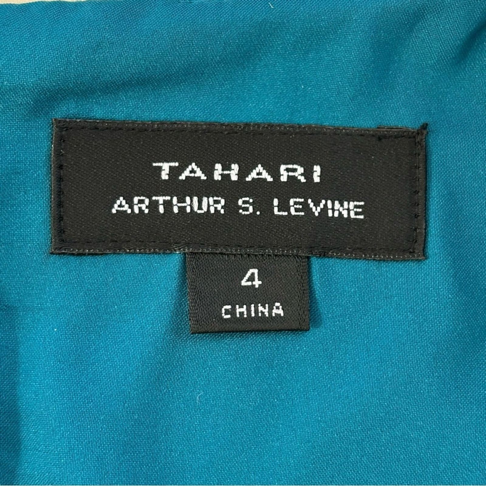 Elie Tahari Tahari Arthur S Levine Short Sleeve Belted Dress Size 4 Size S / US 4 / IT 40 - 12 Thumbnail