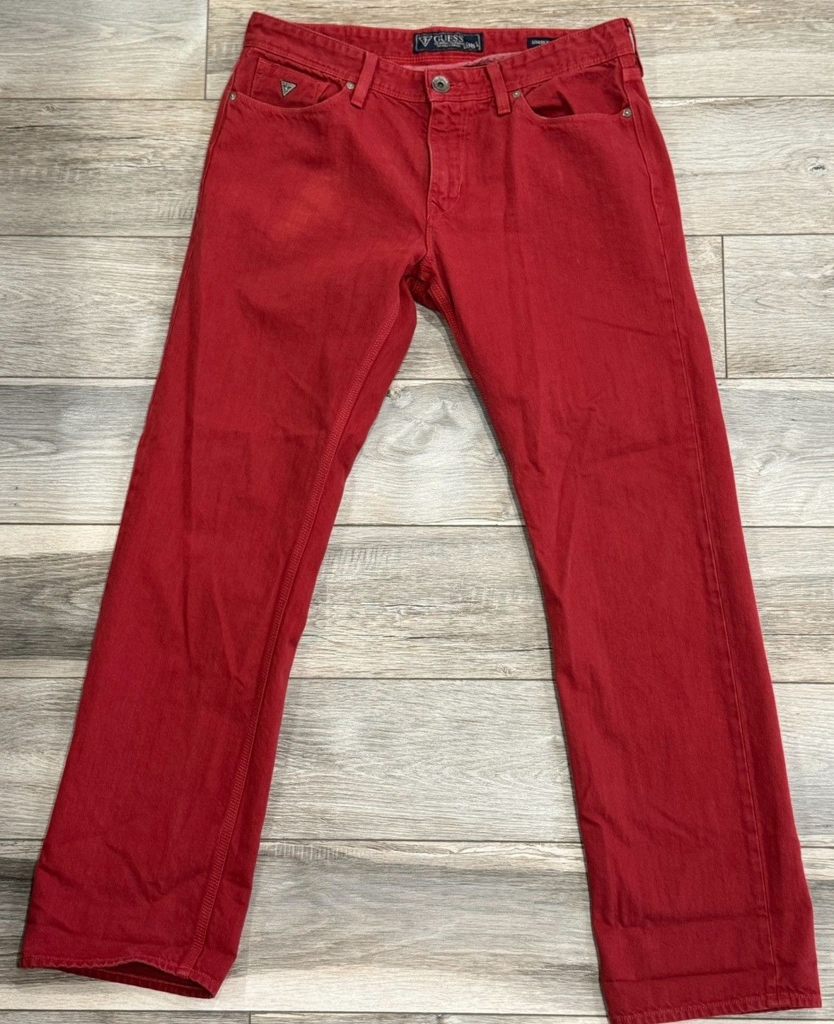 Guess Vintage Red Guess Jeans Size US 34 / EU 50 - 1 Thumbnail