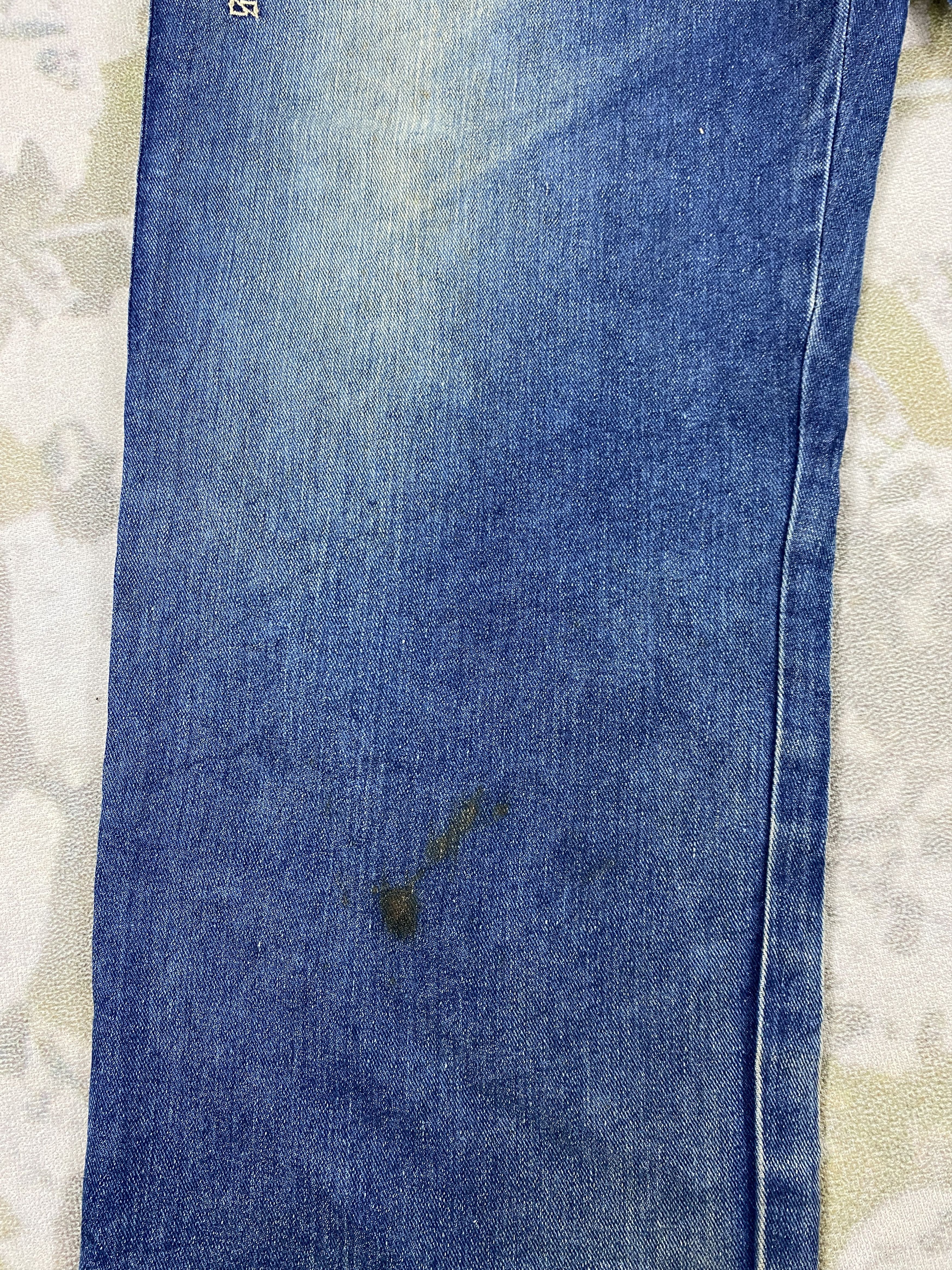 Japanese Brand Faded Blue Vintage akademiks Baggy Jeans 34x29.5- JN3813 Size US 34 / EU 50 - 14 Thumbnail