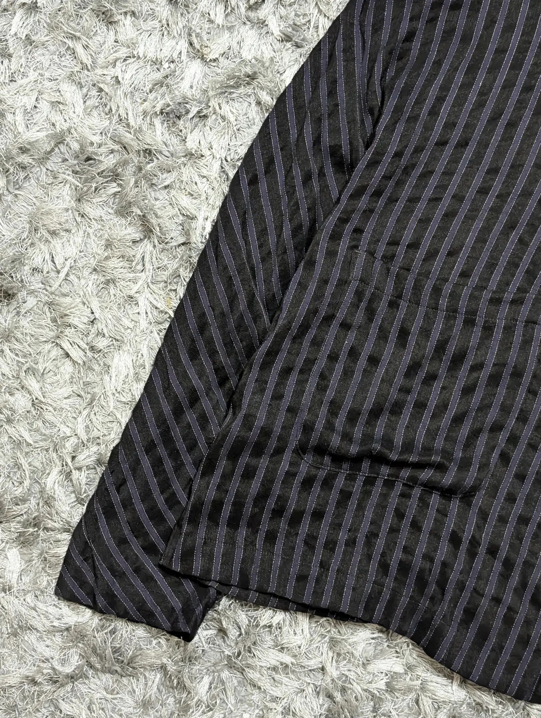 Yohji Yamamoto 💥FINAL DROP 💥S/S 2006 YohjiDrop Shoulder Pleated Jacket Size US S / EU 44-46 / 1 - 8 Thumbnail