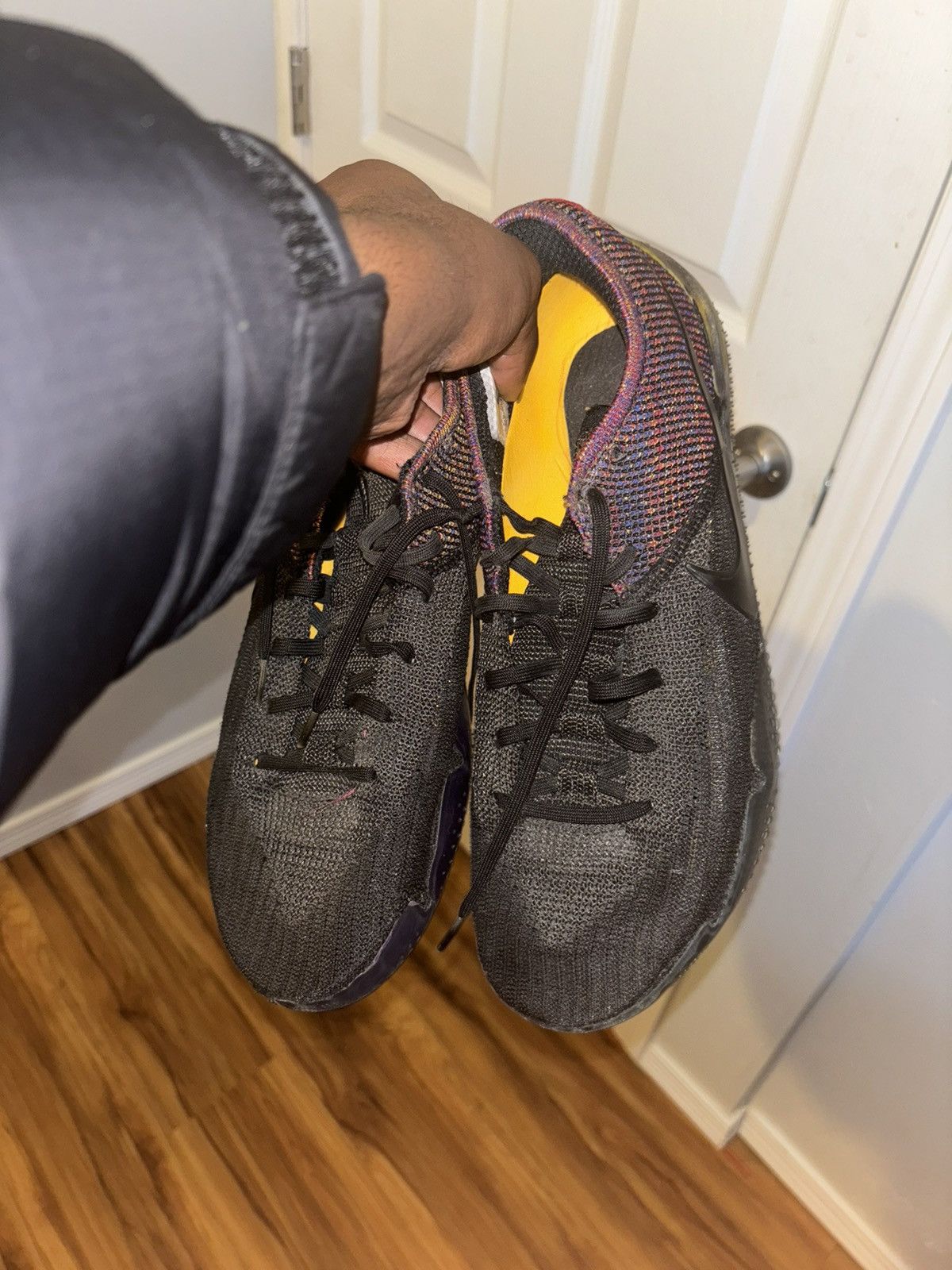 Nike Nike Kobe Nxt 360 Black Multi Color 2.0 Size US 11.5 / EU 44-45 - 4 Thumbnail