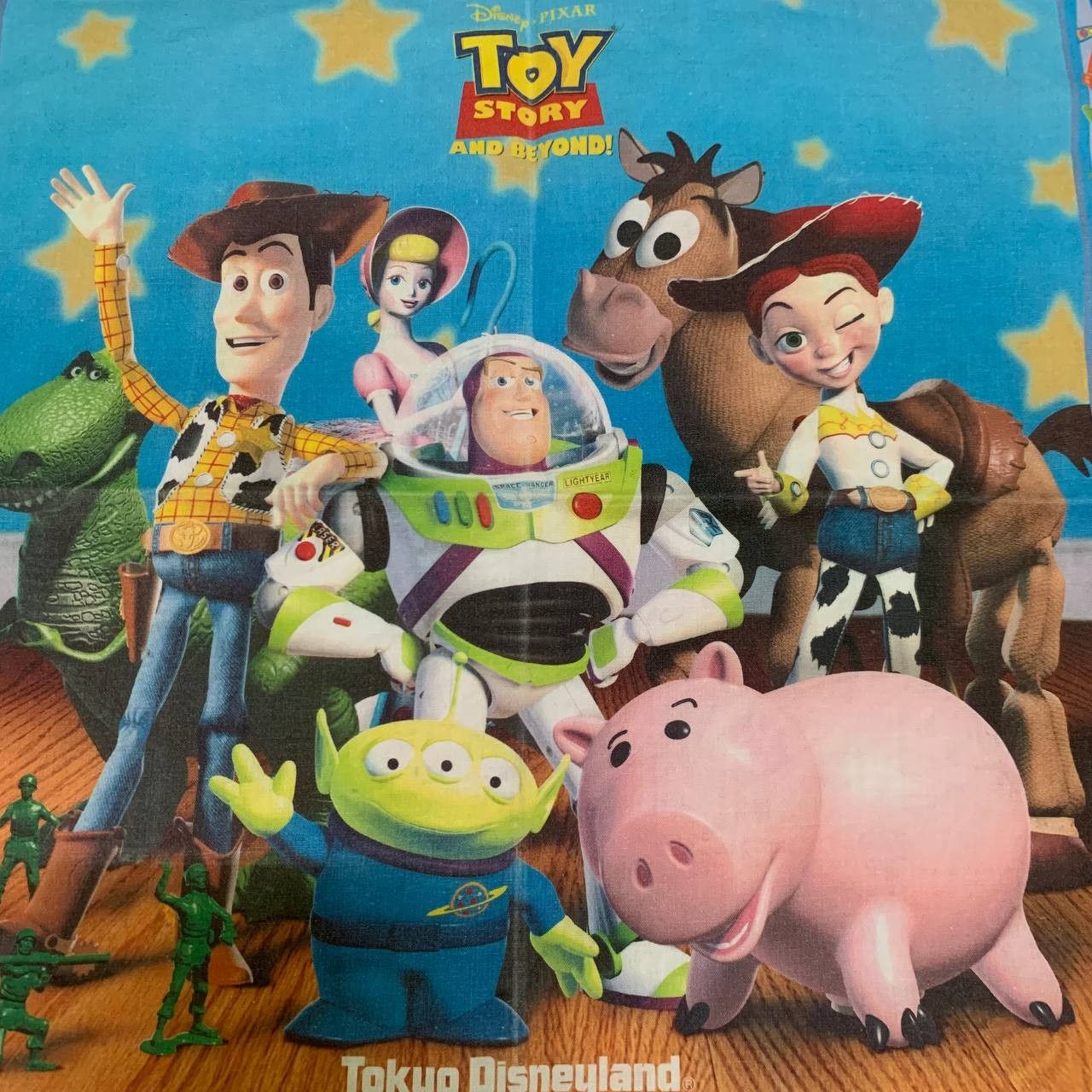 Disney × Vintage Vintage Toy Story Disney Pixar Handkerchief Bandana Size ONE SIZE - 3 Thumbnail