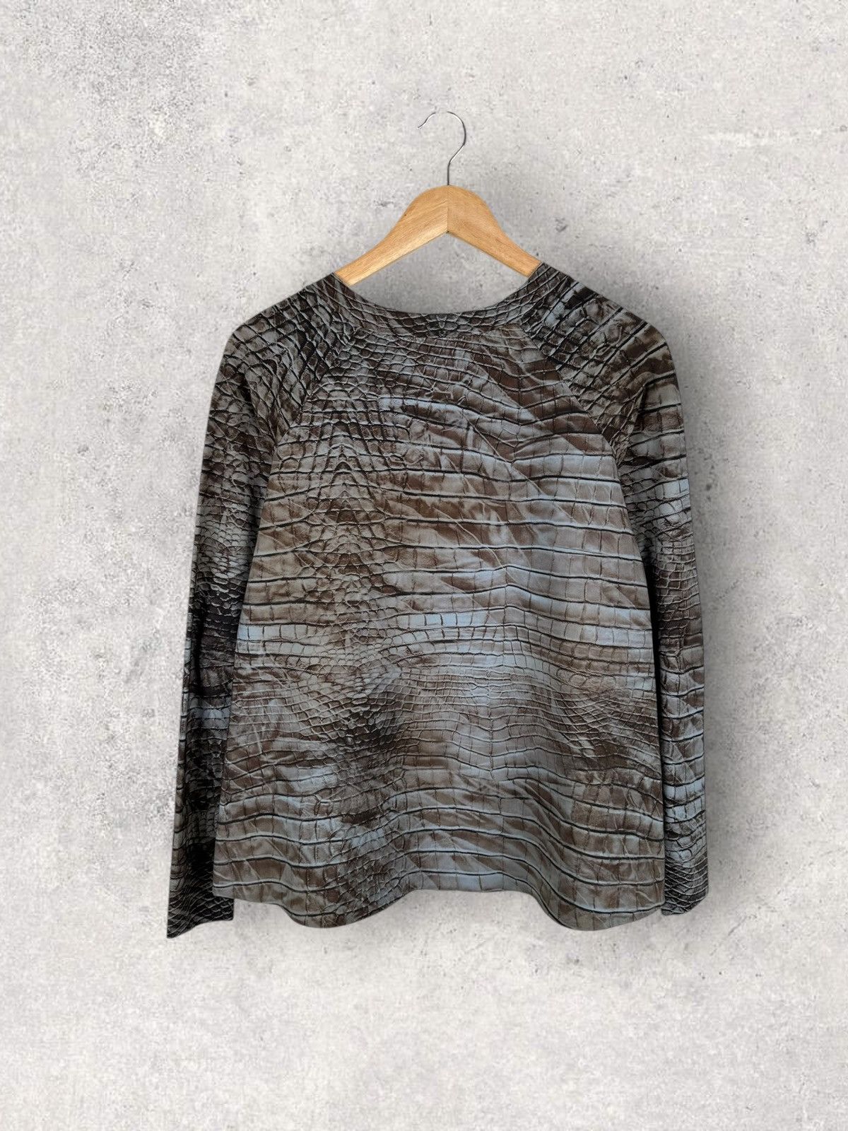 Hysteric Glamour Vintage Schella Kann Snake Print Jersey Long Sleeve Size XS / US 0-2 / IT 36-38 - 2 Thumbnail