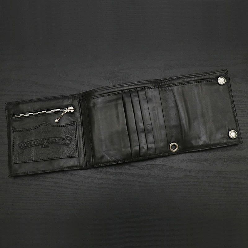 Chrome Hearts Chrome Hearts 3-Fold Cross Button Wallet Size ONE SIZE - 6 Thumbnail