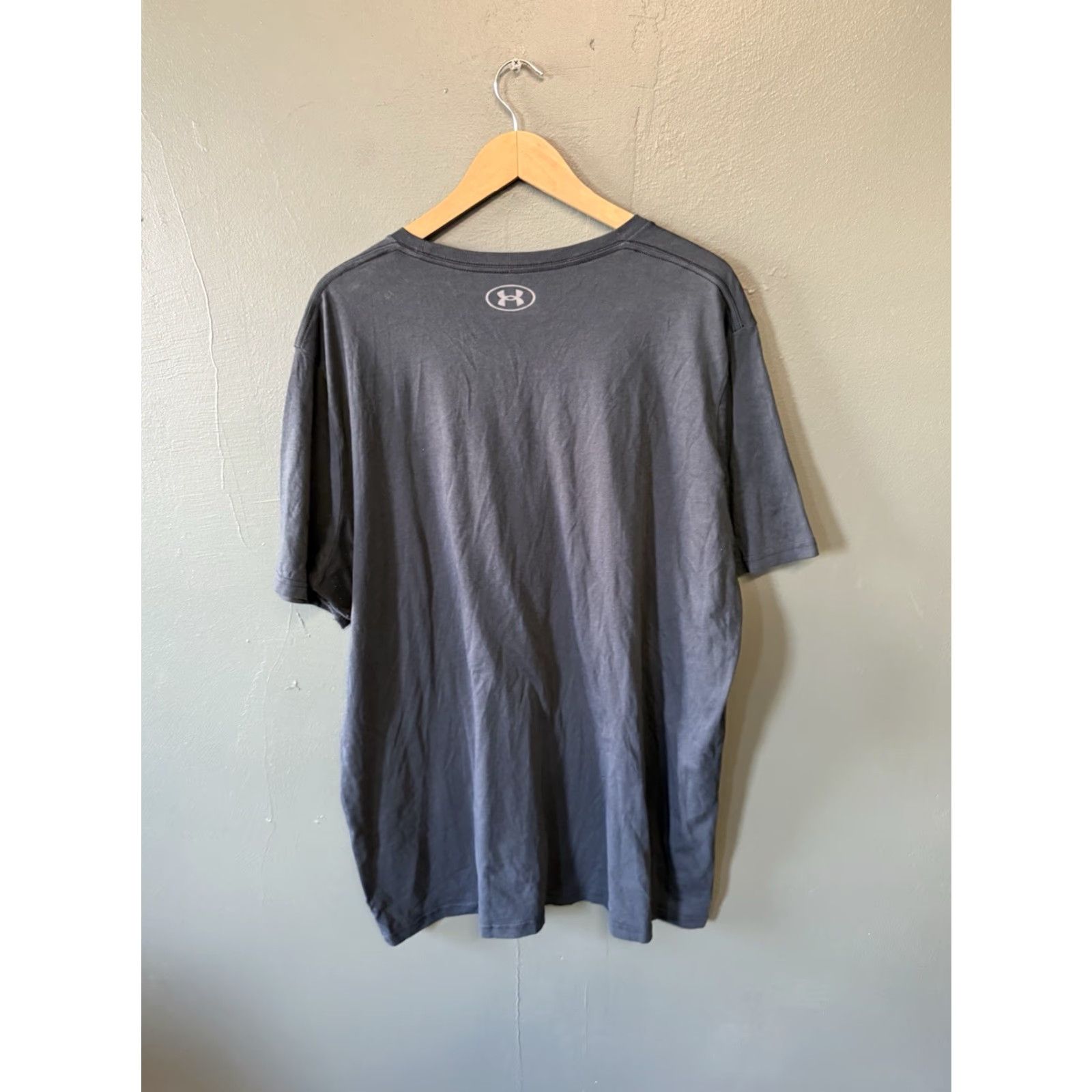Under Armour Under Armour Shirt Mens Black Short Sleeve Athletic Graphic 3XL T-Shirt Pullover Sports Activewear Size US XXL / EU 58 / 5 - 2 Thumbnail