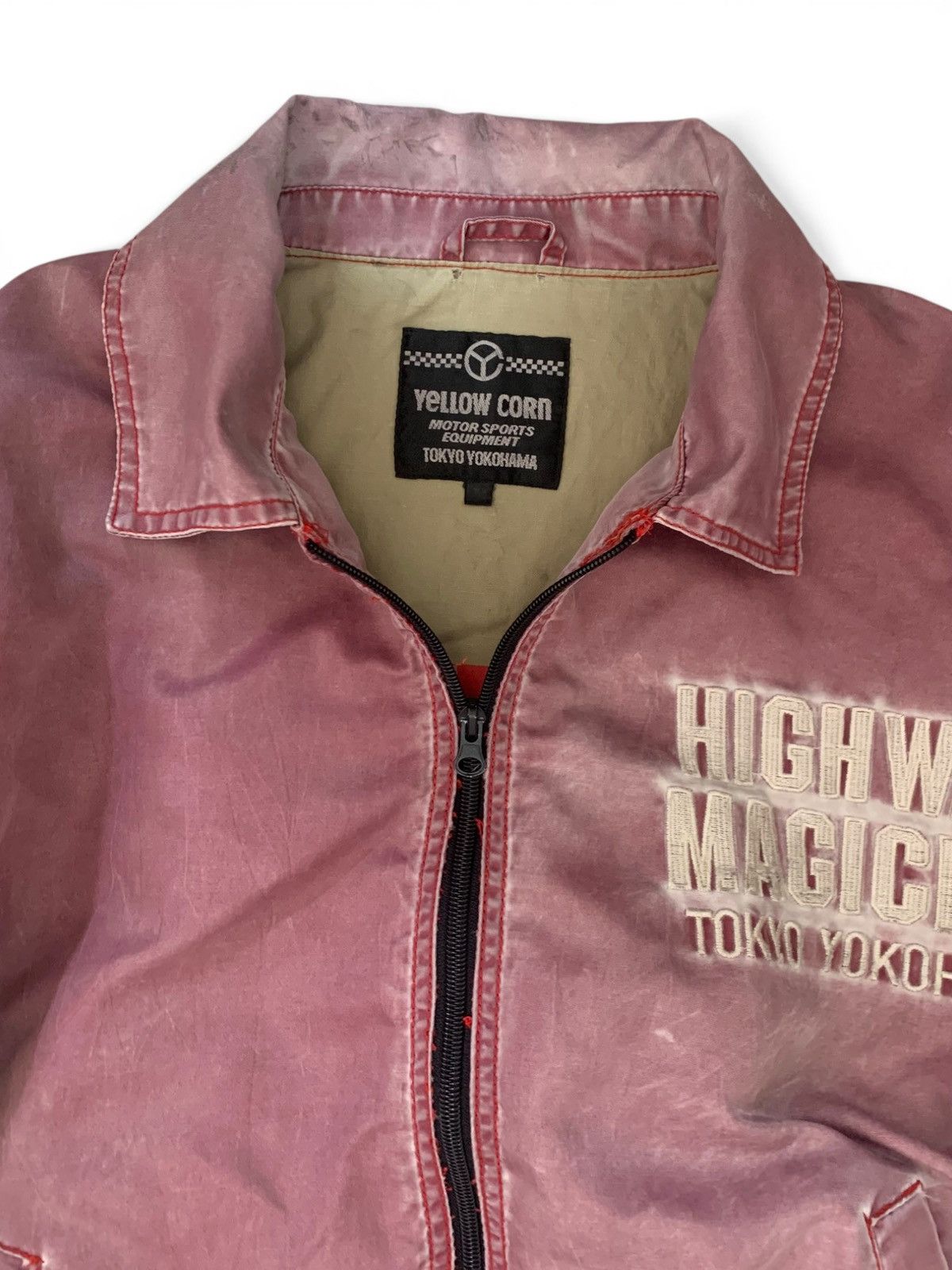 Vintage 👹Vintage Faded Yellow Corn SLEDGE HAMMER Bomber Jacket Size US M / EU 48-50 / 2 - 4 Thumbnail