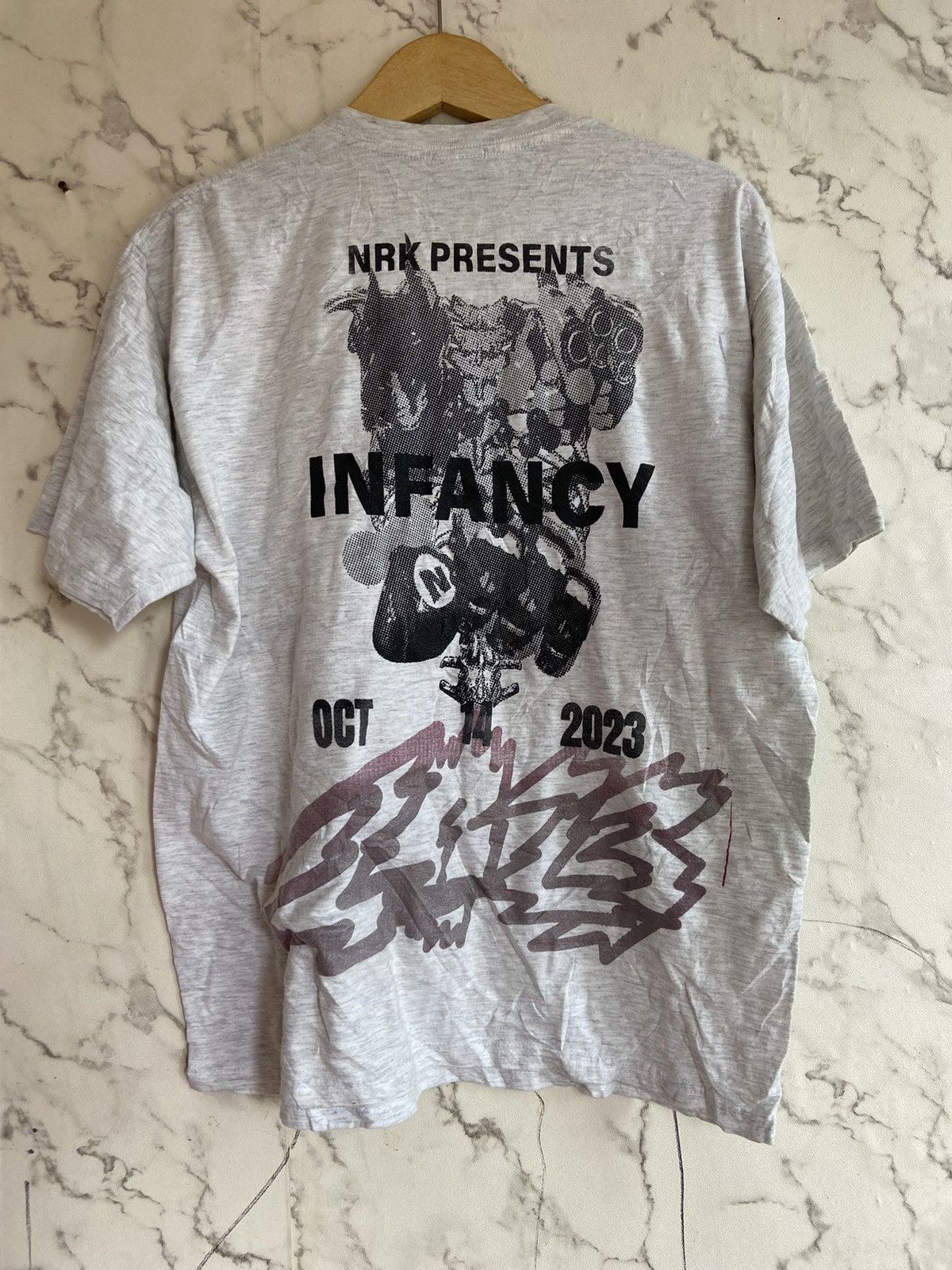 Japanese Brand × Rap Tees RARE VINTAGE CHASE NRK COOL INFANCY 2023 T-SHIRT Size US L / EU 52-54 / 3 - 7 Thumbnail