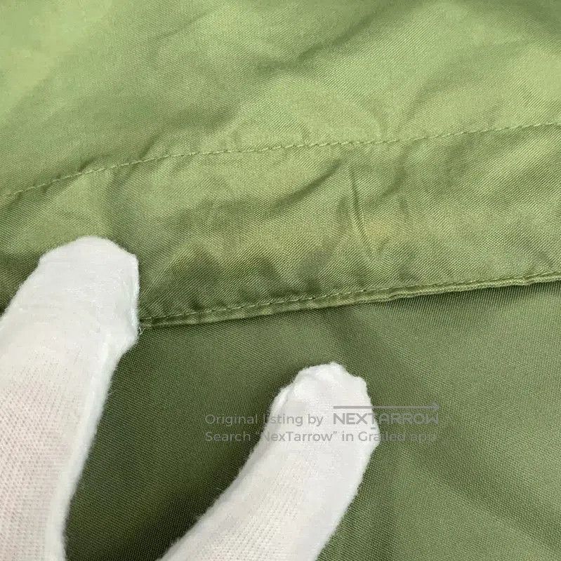 Burberry Burberry Men's Military Green Hooded Jacket. Size US L / EU 52-54 / 3 - 7 Thumbnail