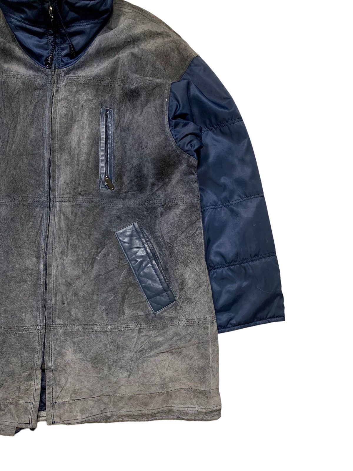 Lanvin Lanvin Classique Half Leather Jacket Size US XL / EU 56 / 4 - 3 Thumbnail