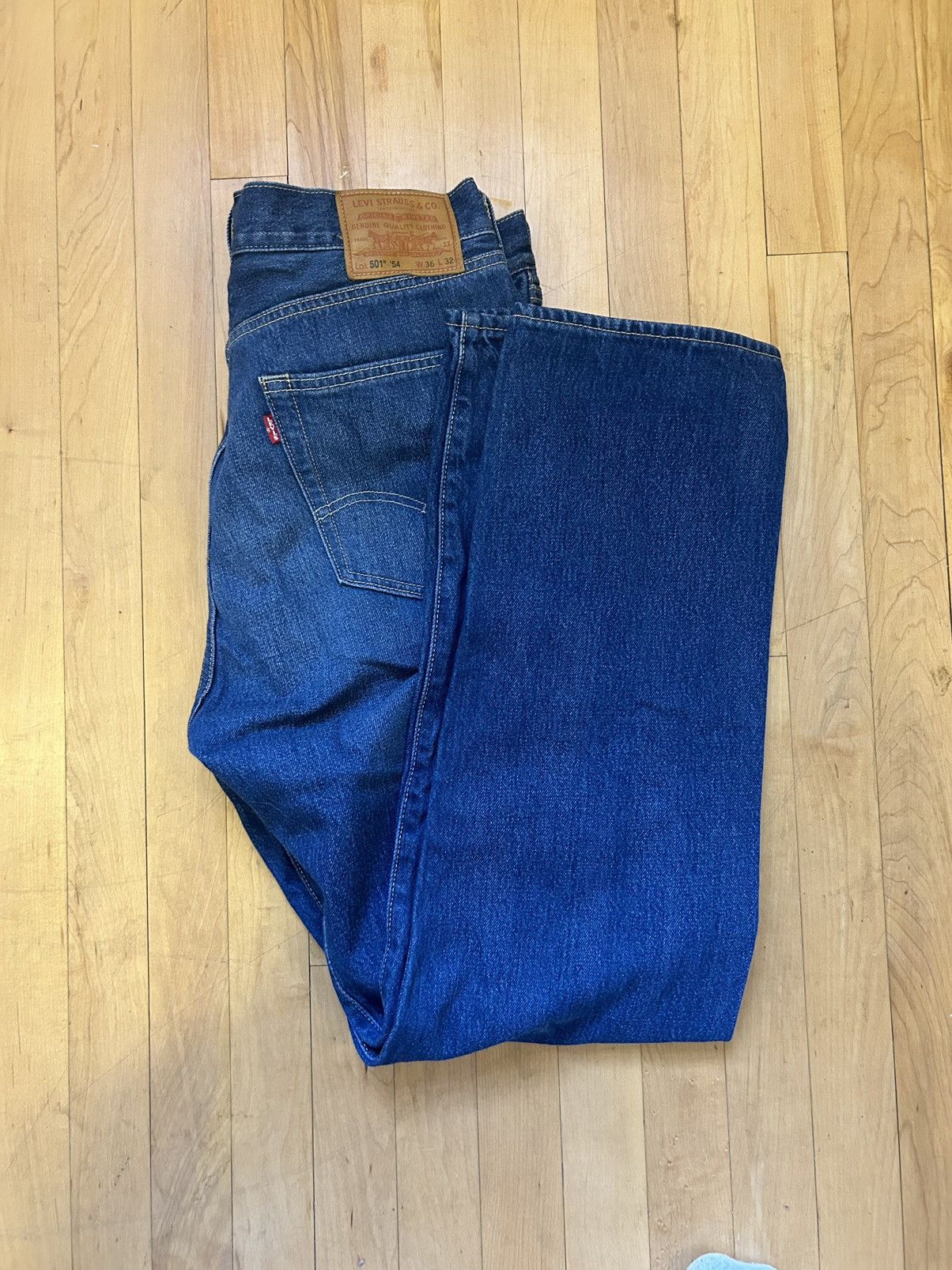 Levi's Levi’s 501 ‘54 Denim Jeans 36x32 Size US 36 / EU 52 - 1 Thumbnail