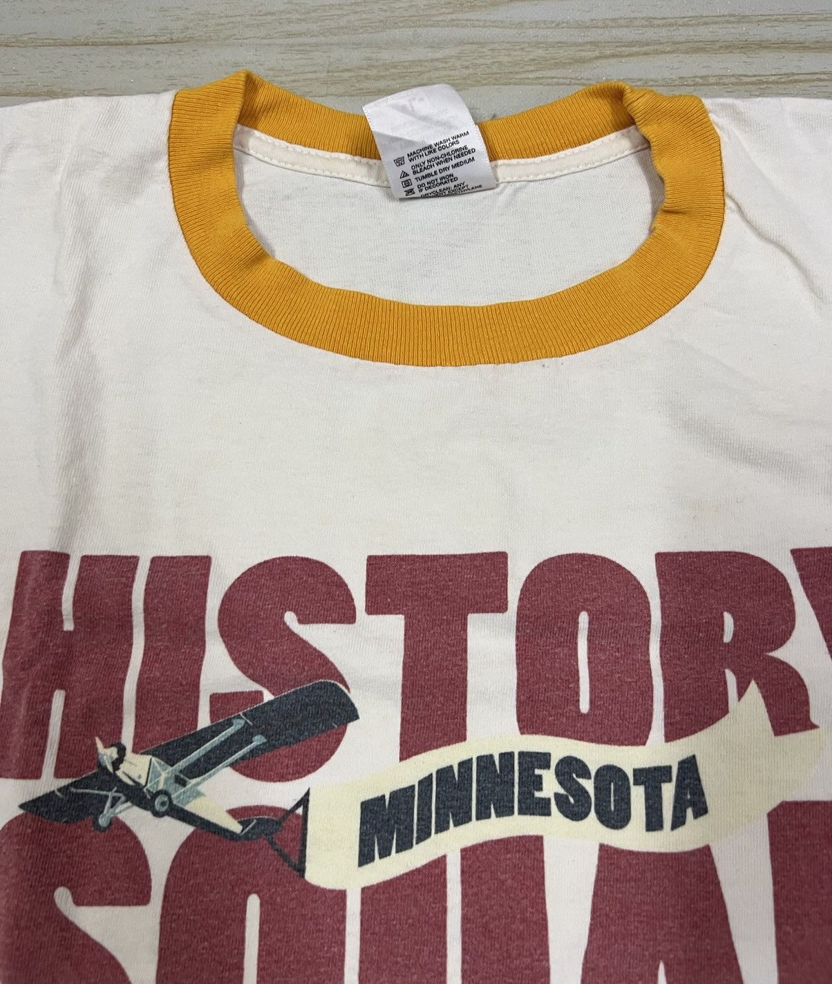 Other History Minnesota Squad Ringer Tee Size US L / EU 52-54 / 3 - 4 Thumbnail