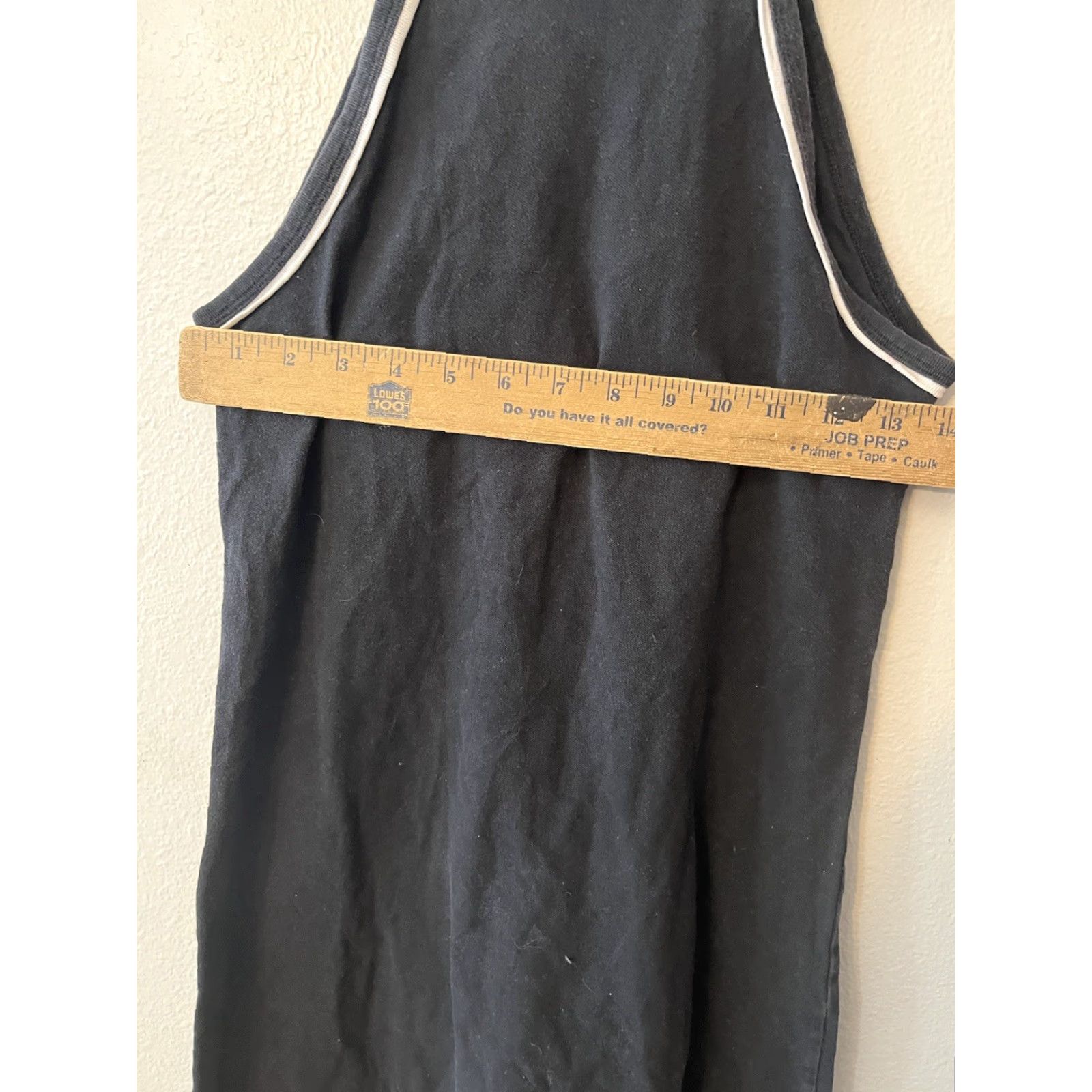 Gap GAP Women's Dress Tank Dress Long Stretch Scoop Back Black XS Womens Size XS / US 0-2 / IT 36-38 - 4 Thumbnail