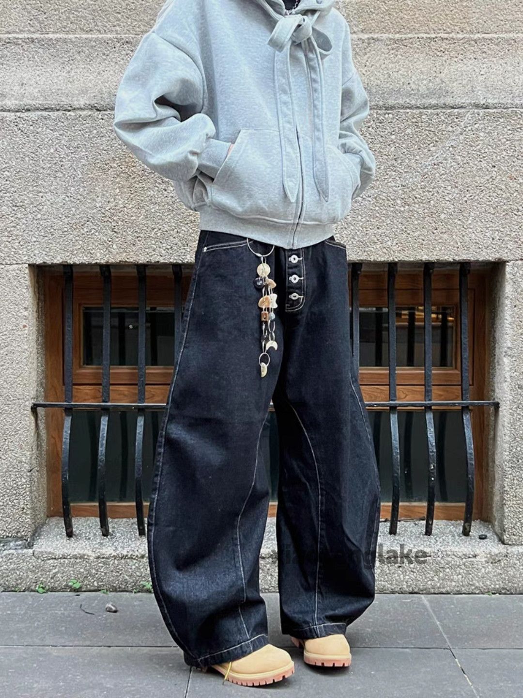 Designer × Jean × Vintage Utility skate hiphop loose baggy yuppie patchwork pants Size US 32 / EU 48 - 5 Thumbnail