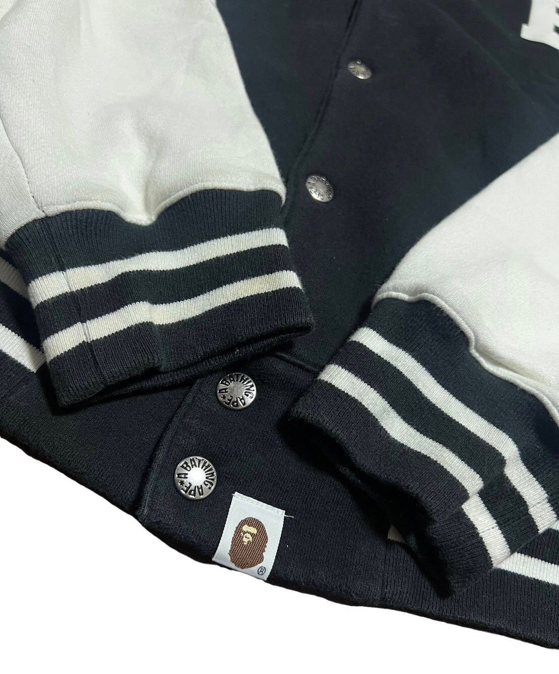 Bape Bape Varsity Jacket Size US XXL / EU 58 / 5 - 2 Thumbnail